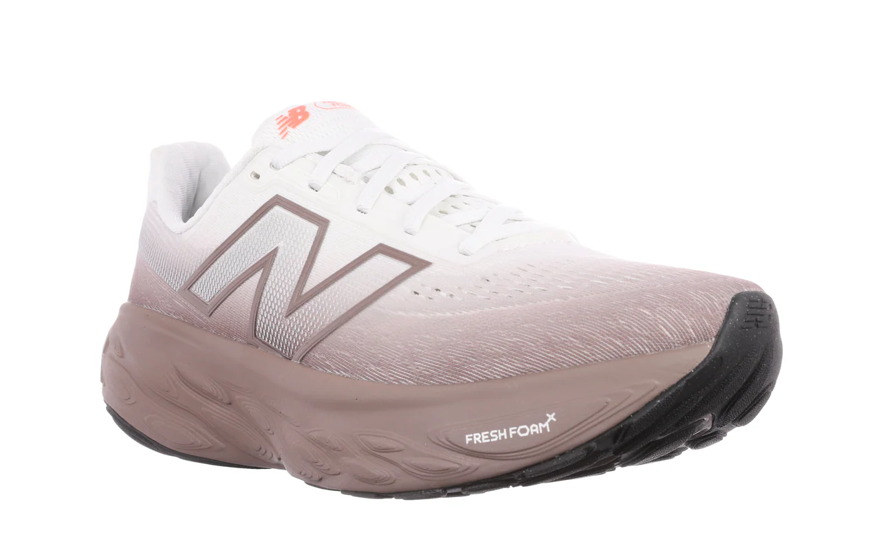 New Balance Womens 1080V14 - Earth Shadow/Reflection/Urgent Red - Neutral - AW25 - Image 5