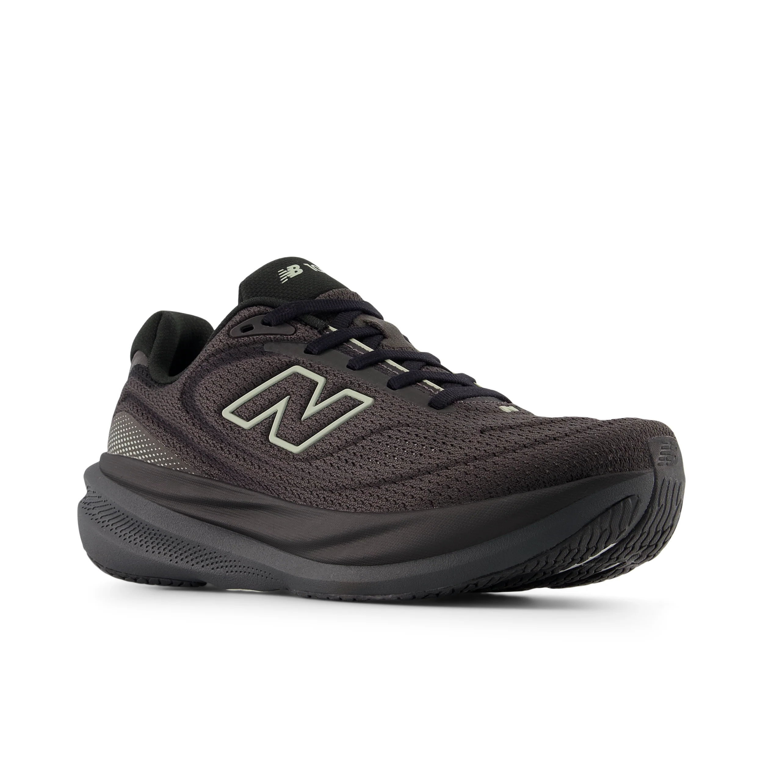 New Balance Womens 1080V15 - Black/Olivine/Faded Black - Neutral - SS26 - Image 4