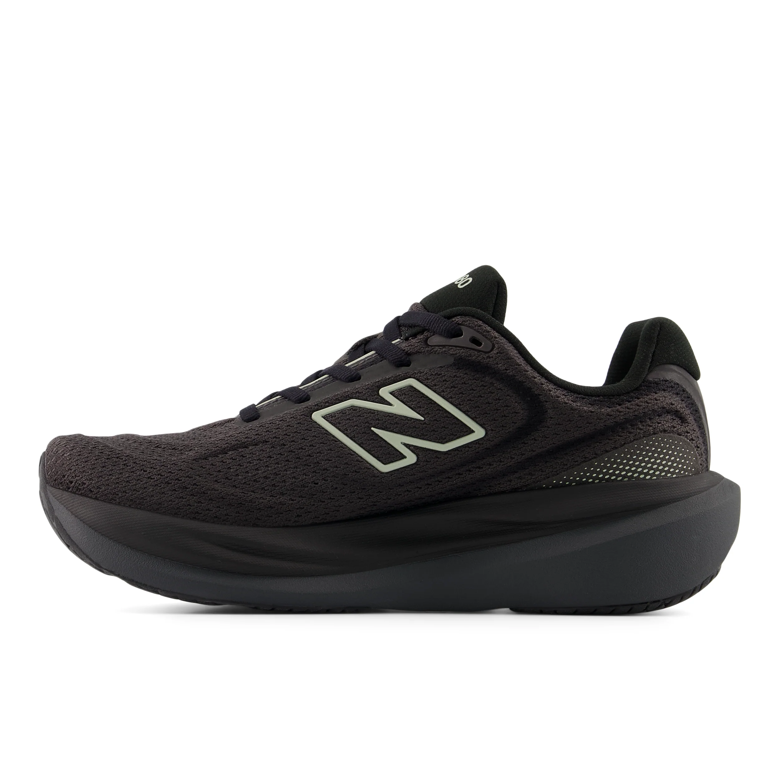 New Balance Womens 1080V15 - Black/Olivine/Faded Black - Neutral - SS26 - Image 5