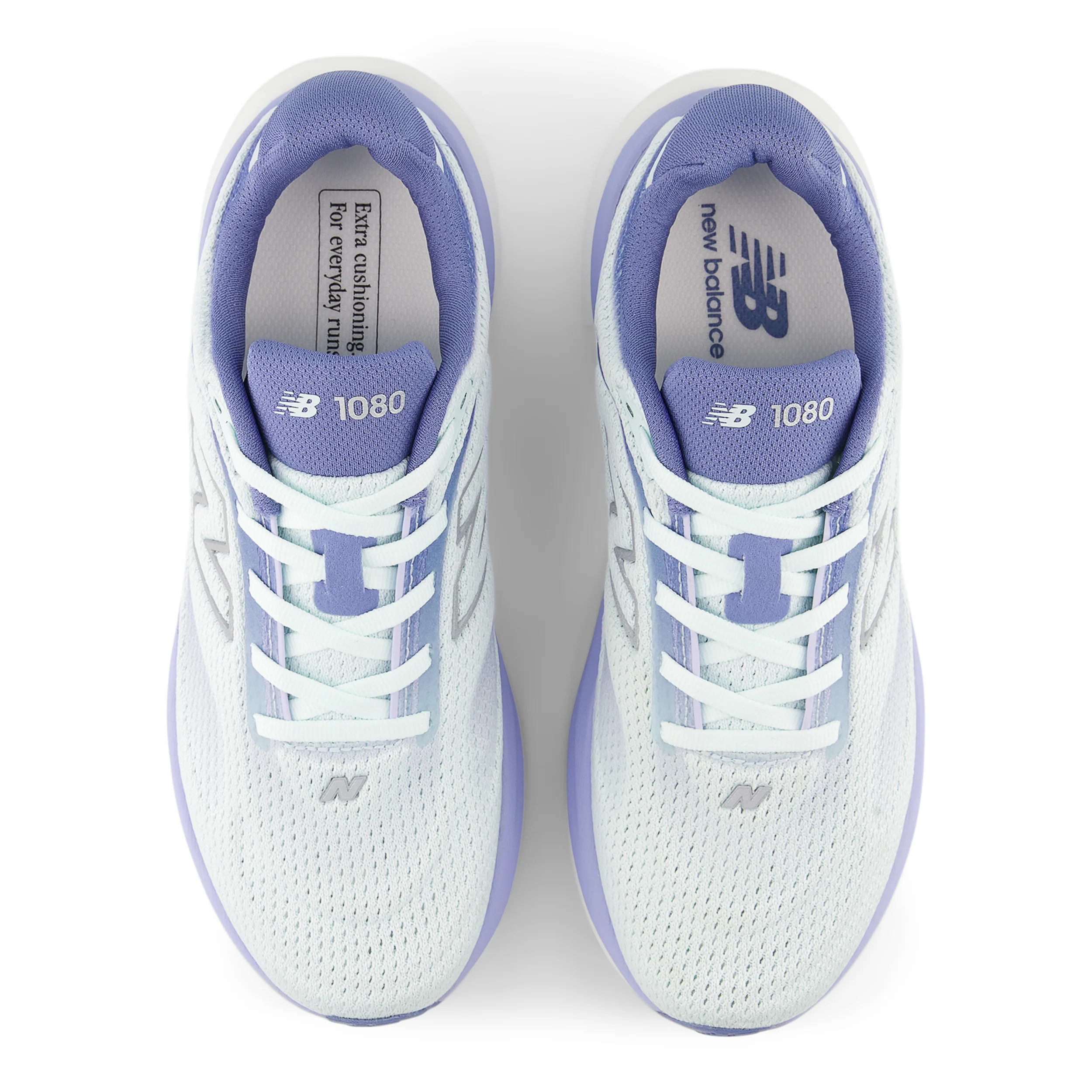 New Balance Womens 1080V15 - Glint Blue/Silver Metallic/Fairweather Blue - Neutral - SS26 - Image 5