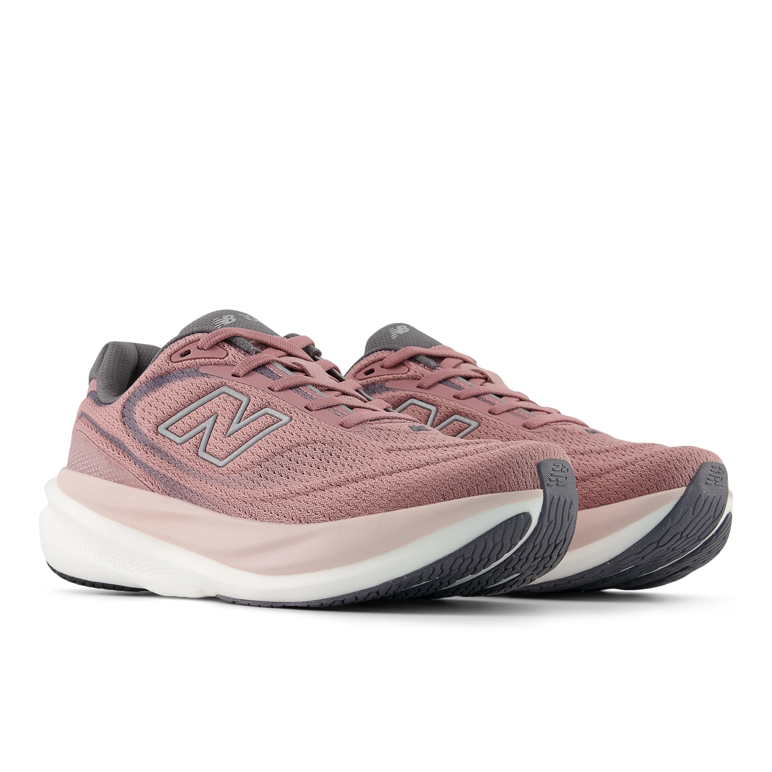 New Balance Womens 1080V15 - Rosewood/Silver Metallic/Neptune Grey - Neutral - SS26 - Image 6
