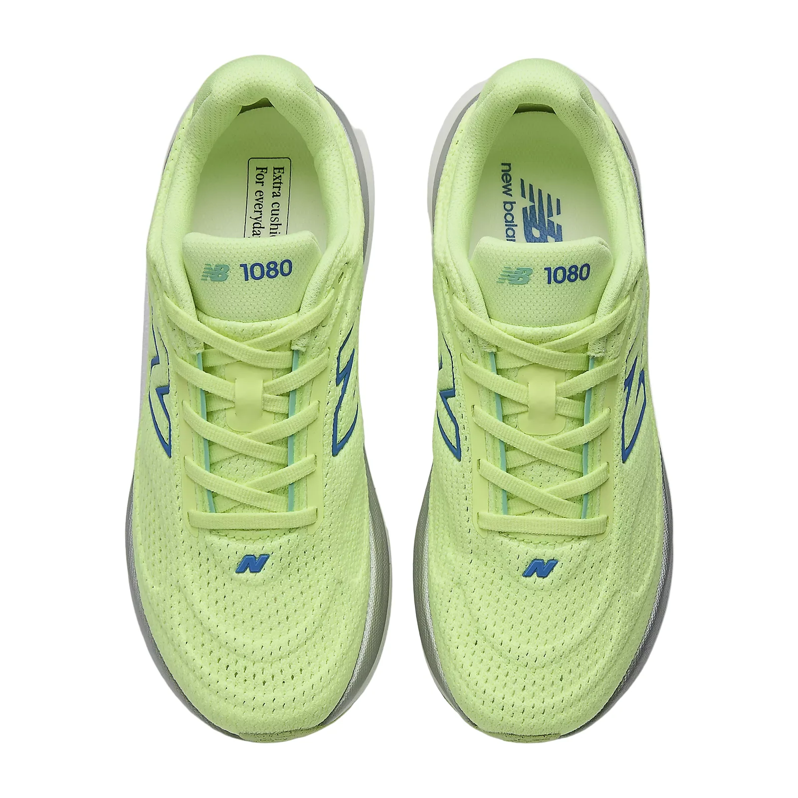 New Balance Womens 1080V15 - Afterglow/Blue Bird - Neutral - SS26 - Image 4