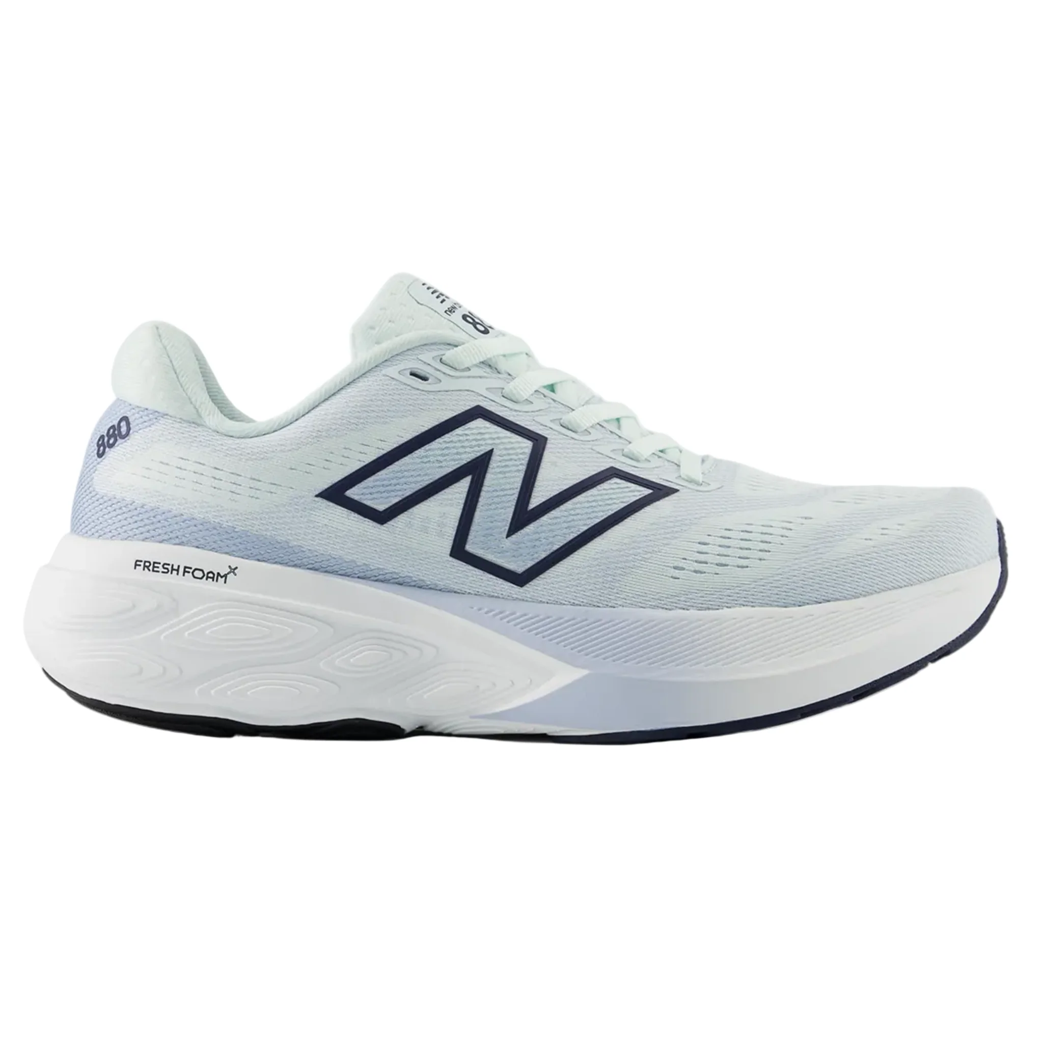 New Balance Womens 880V15 Wide - D Width - Glint Blue/NB Navy - Neutral - SS26