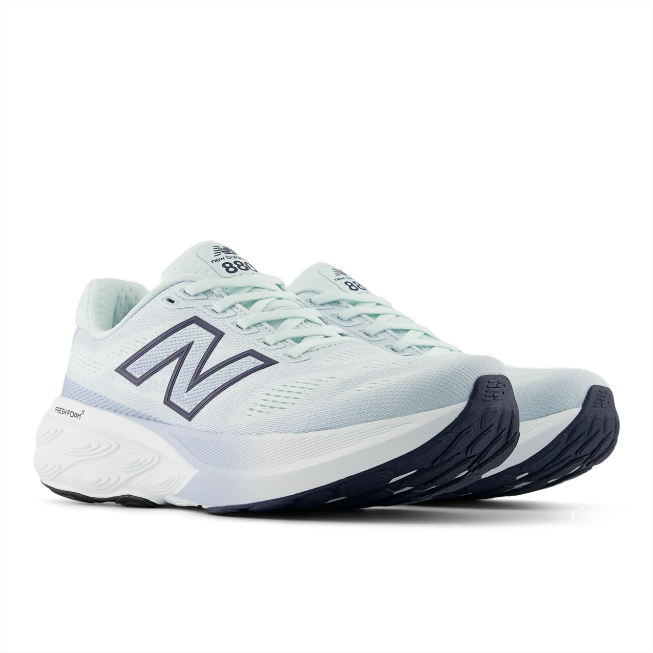 New Balance Womens 880V15 - Glint Blue/NB Navy - Neutral - SS26 - Image 4