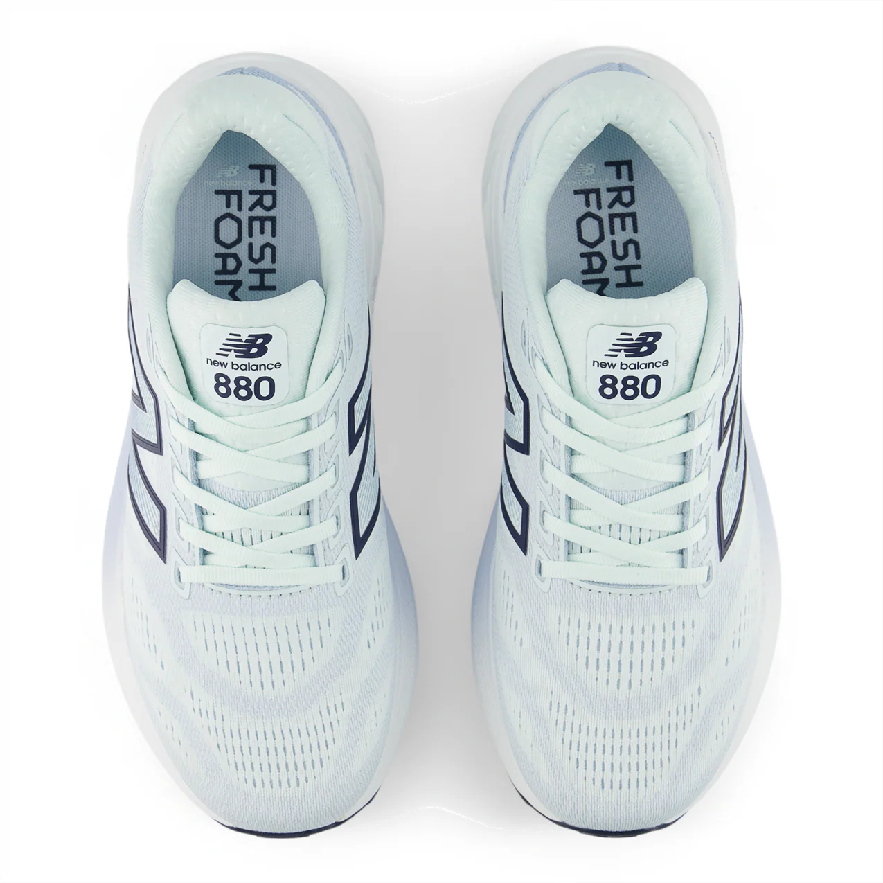 New Balance Womens 880V15 - Glint Blue/NB Navy - Neutral - SS26 - Image 3