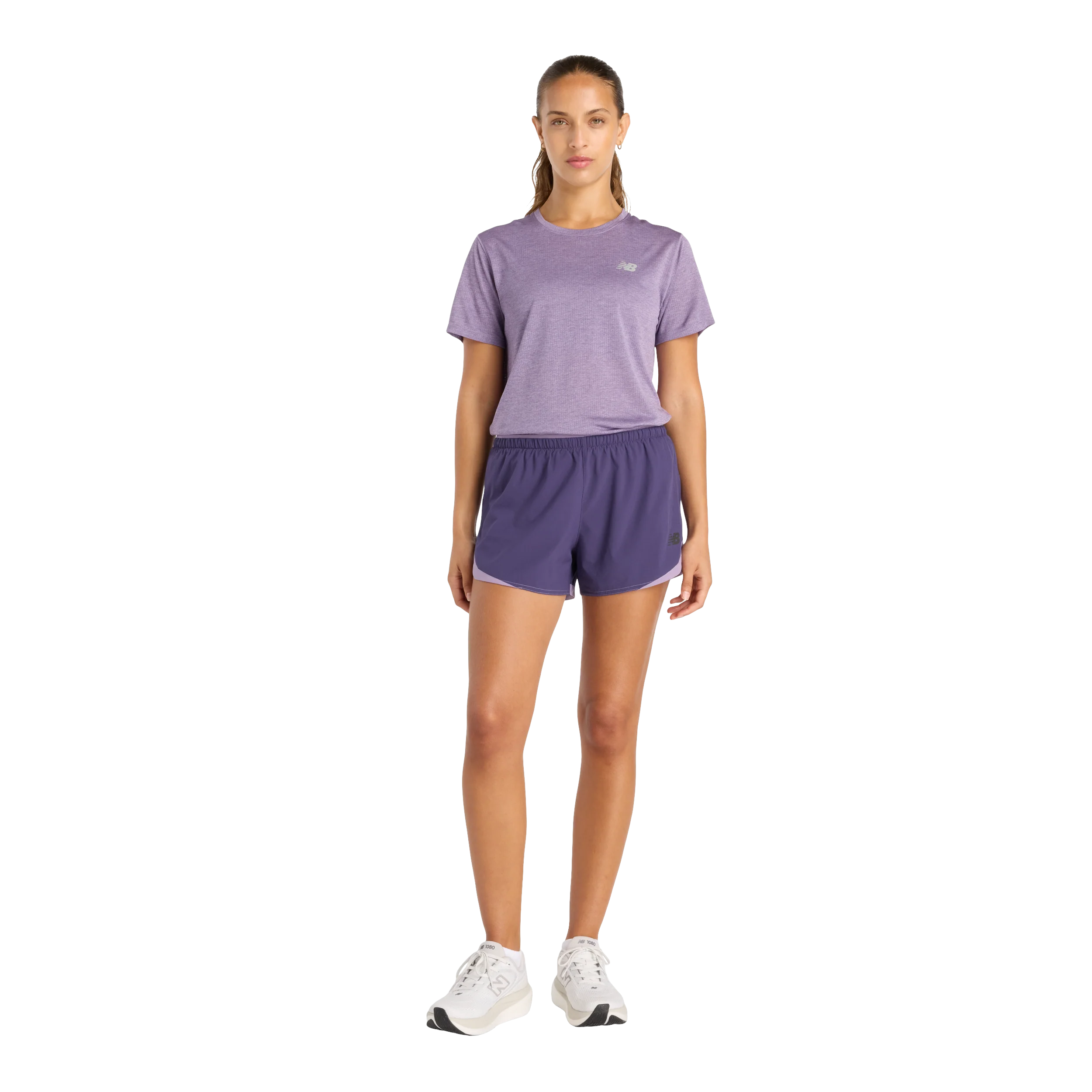 New Balance Womens Athletic T-Shirt - Candied Violet - SS26 - Image 3