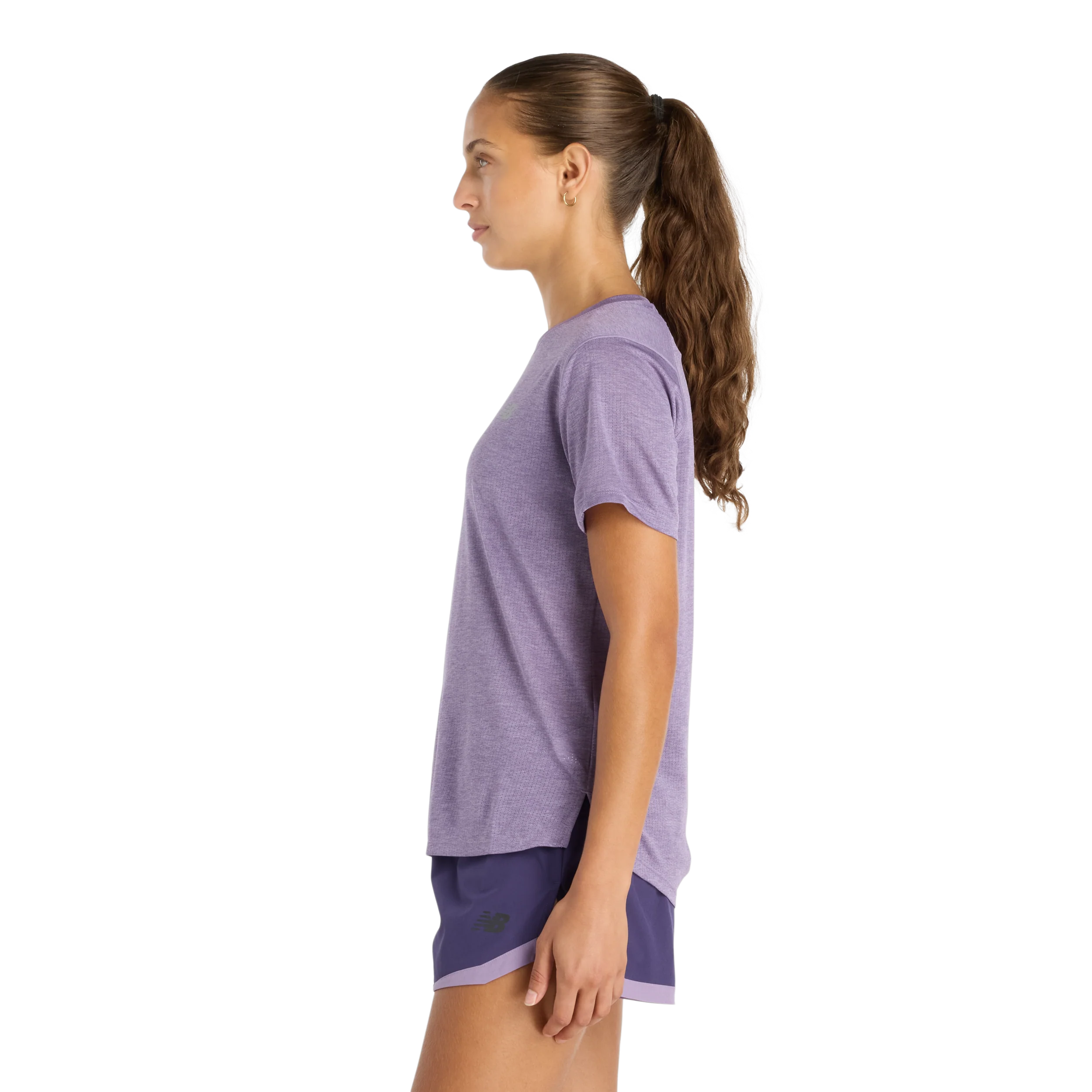 New Balance Womens Athletic T-Shirt - Candied Violet - SS26 - Image 4