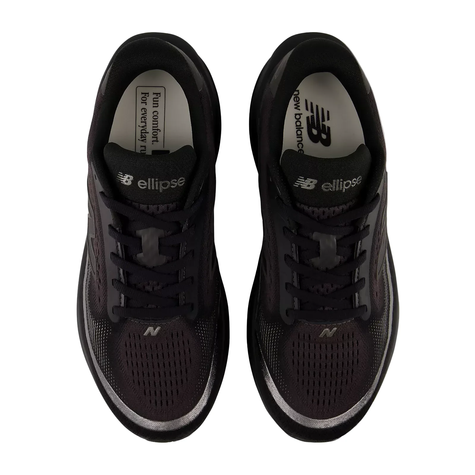 New Balance Womens Ellipse v1 - Black/Faded Black/Black Metallic - Neutral - SS26 - Image 3
