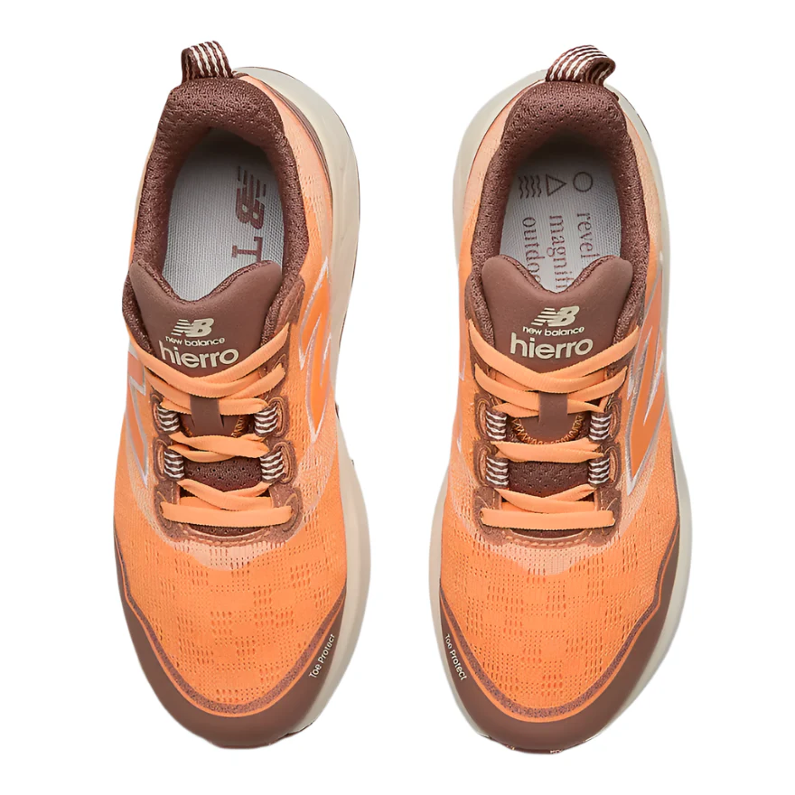 New Balance Womens Fresh Foam Hierro v9 - Hot Mango - Trail - SS25 - Image 5