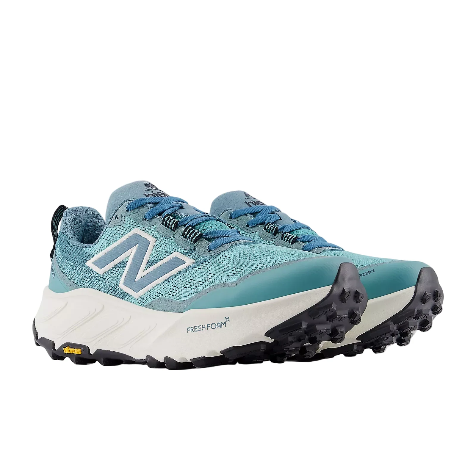 New Balance Womens Fresh Foam Hierro V9 Wide - D Width - Faded Teal/Linen - Trail - SS26 - Image 5