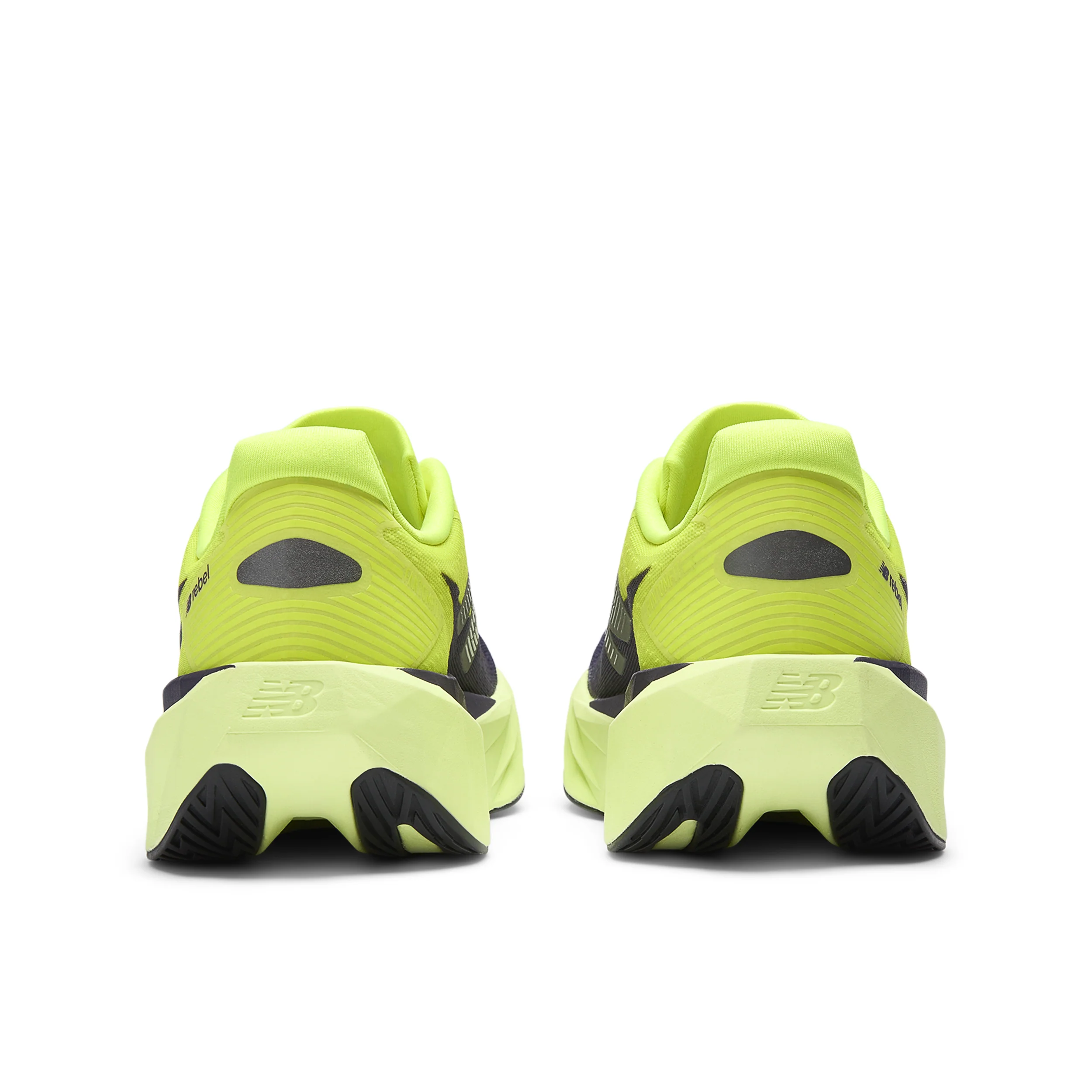 New Balance Womens FuelCell Rebel V5 - Alkaline Green/Boysenberry/Dark Silver Metallic - Neutral - SS26 - Image 4