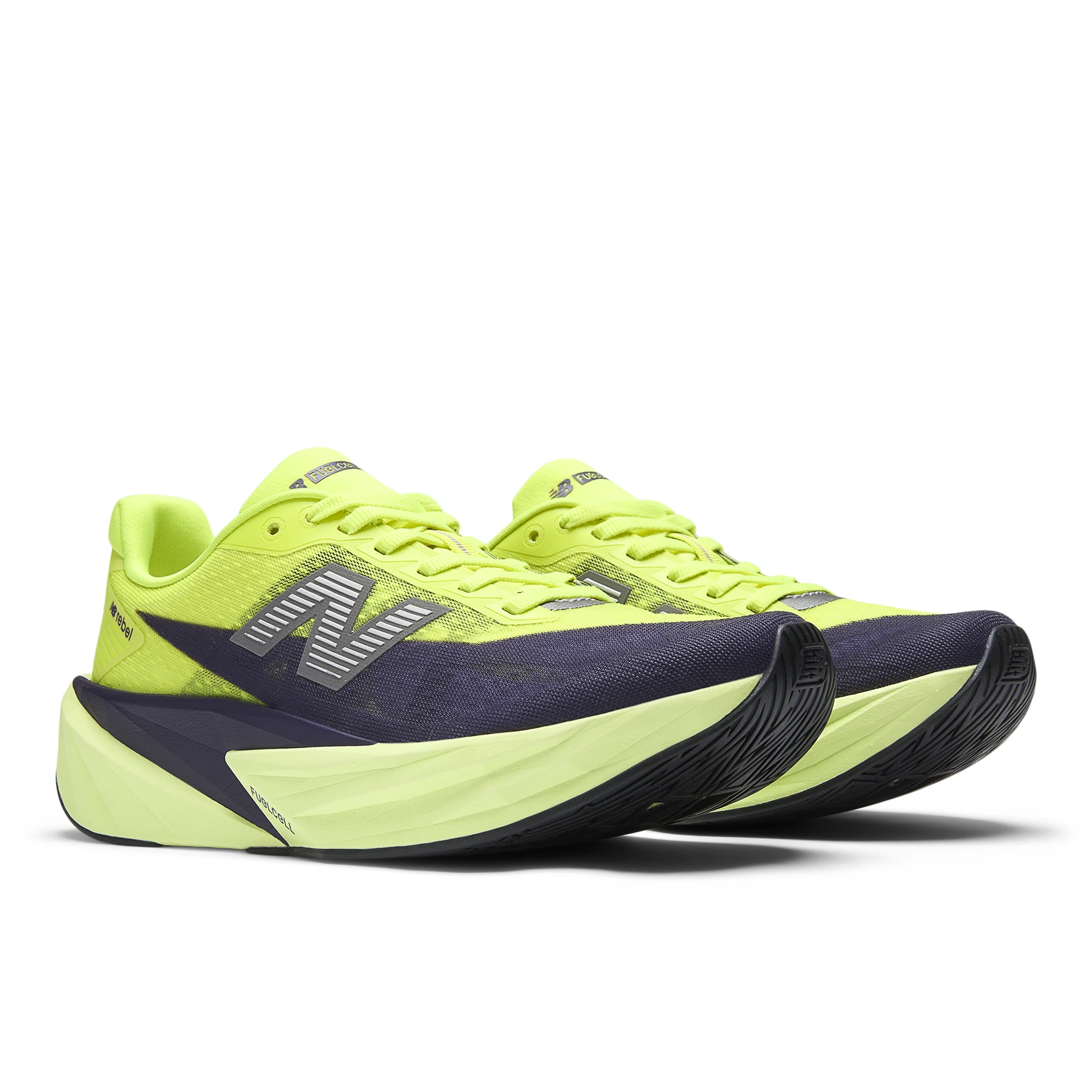 New Balance Womens FuelCell Rebel V5 - Alkaline Green/Boysenberry/Dark Silver Metallic - Neutral - SS26 - Image 5