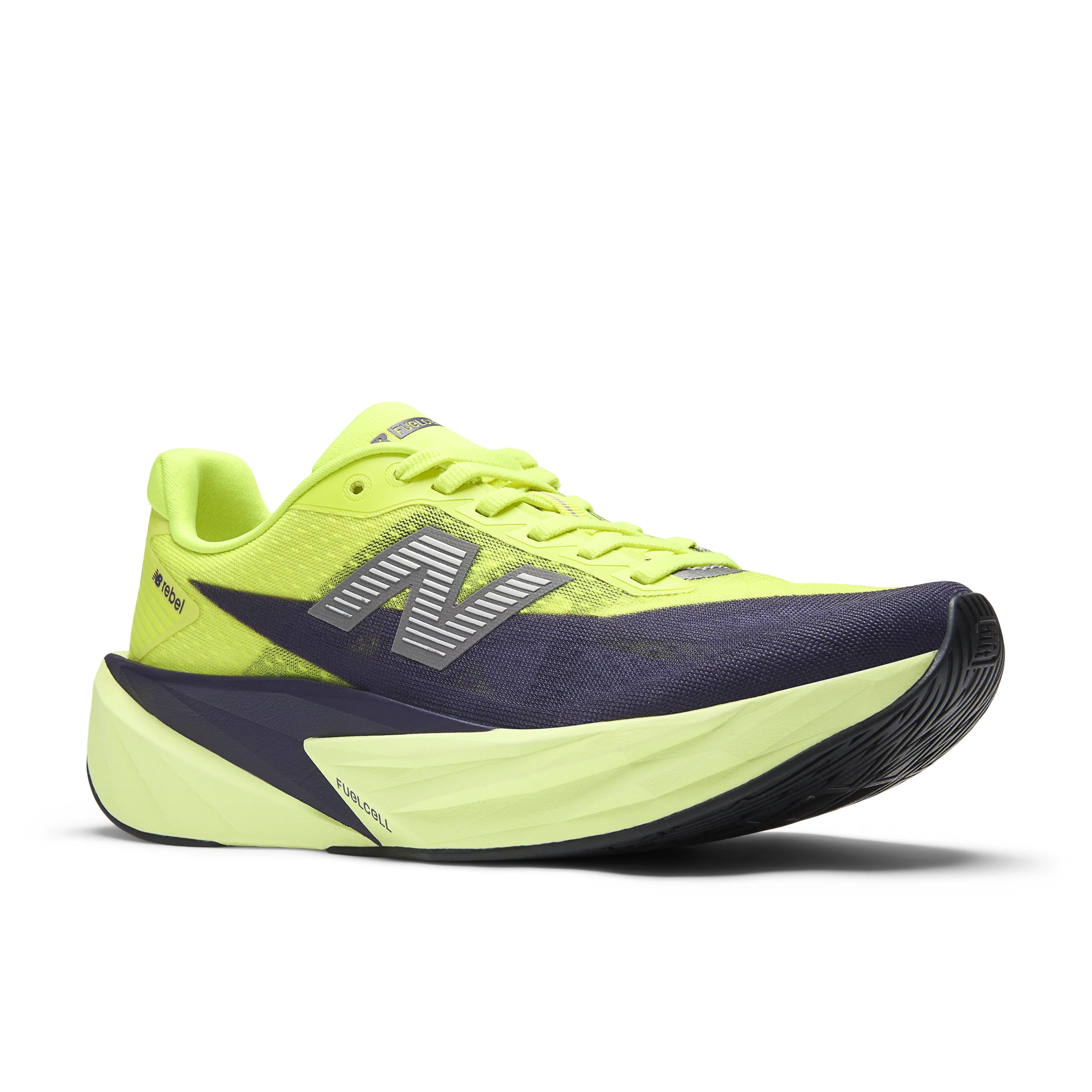 New Balance Womens FuelCell Rebel V5 - Alkaline Green/Boysenberry/Dark Silver Metallic - Neutral - SS26 - Image 6