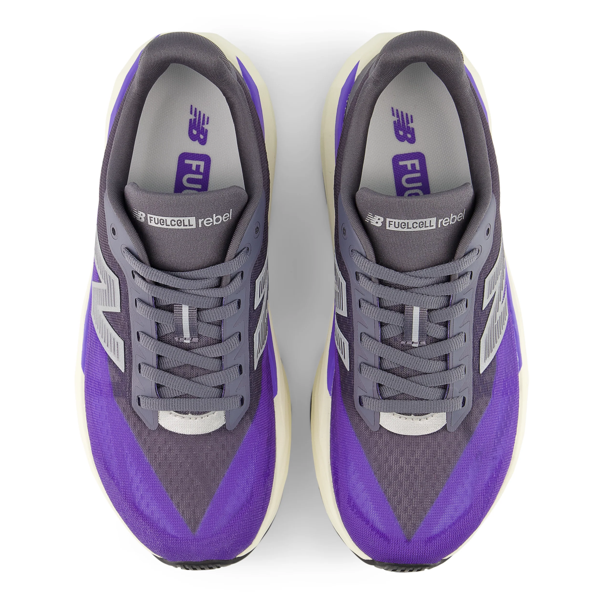 New Balance Womens FuelCell Rebel V5 - Electric Indigo/Truffle Salt/Silver Metallic - Neutral - SS26 - Image 4