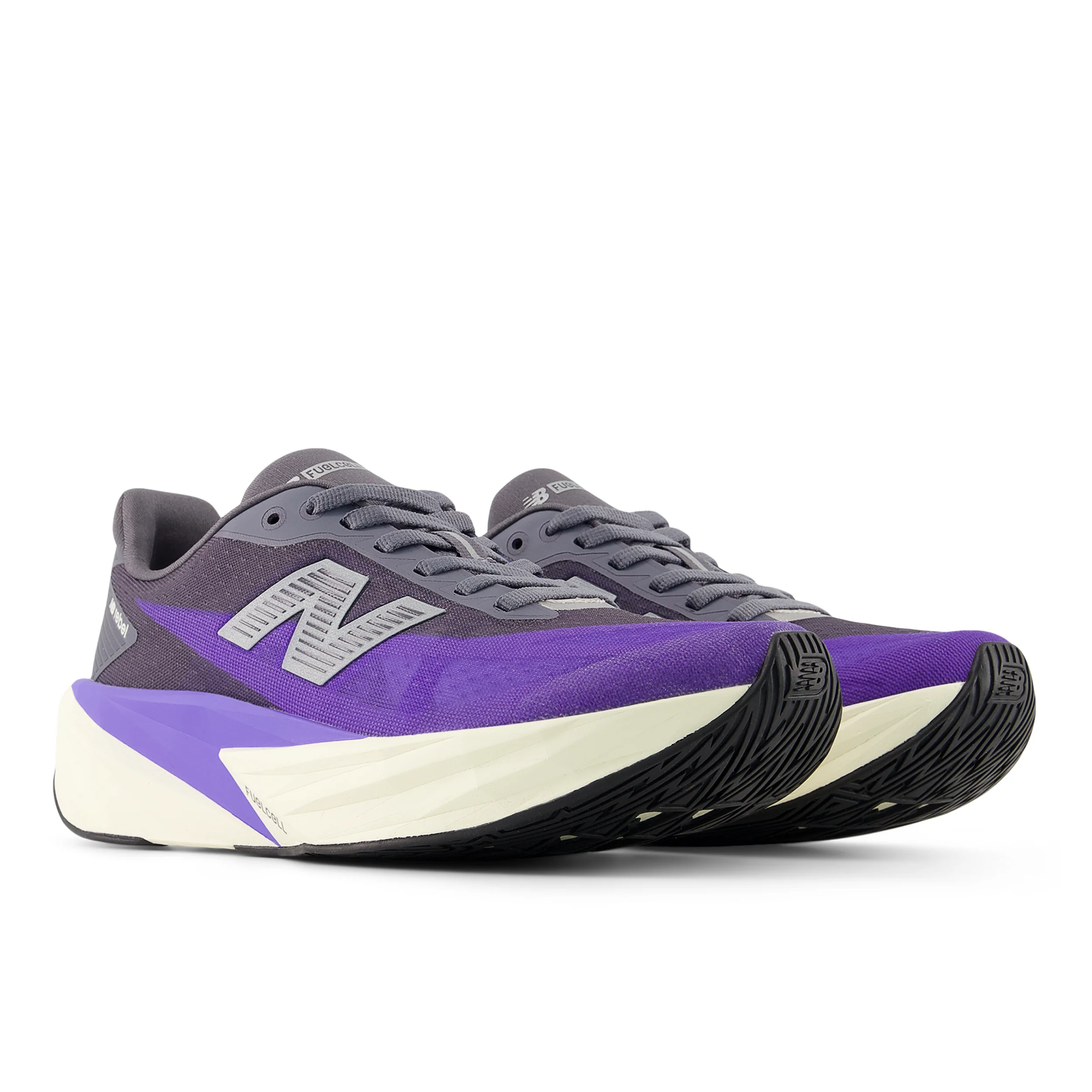 New Balance Womens FuelCell Rebel V5 - Electric Indigo/Truffle Salt/Silver Metallic - Neutral - SS26 - Image 6