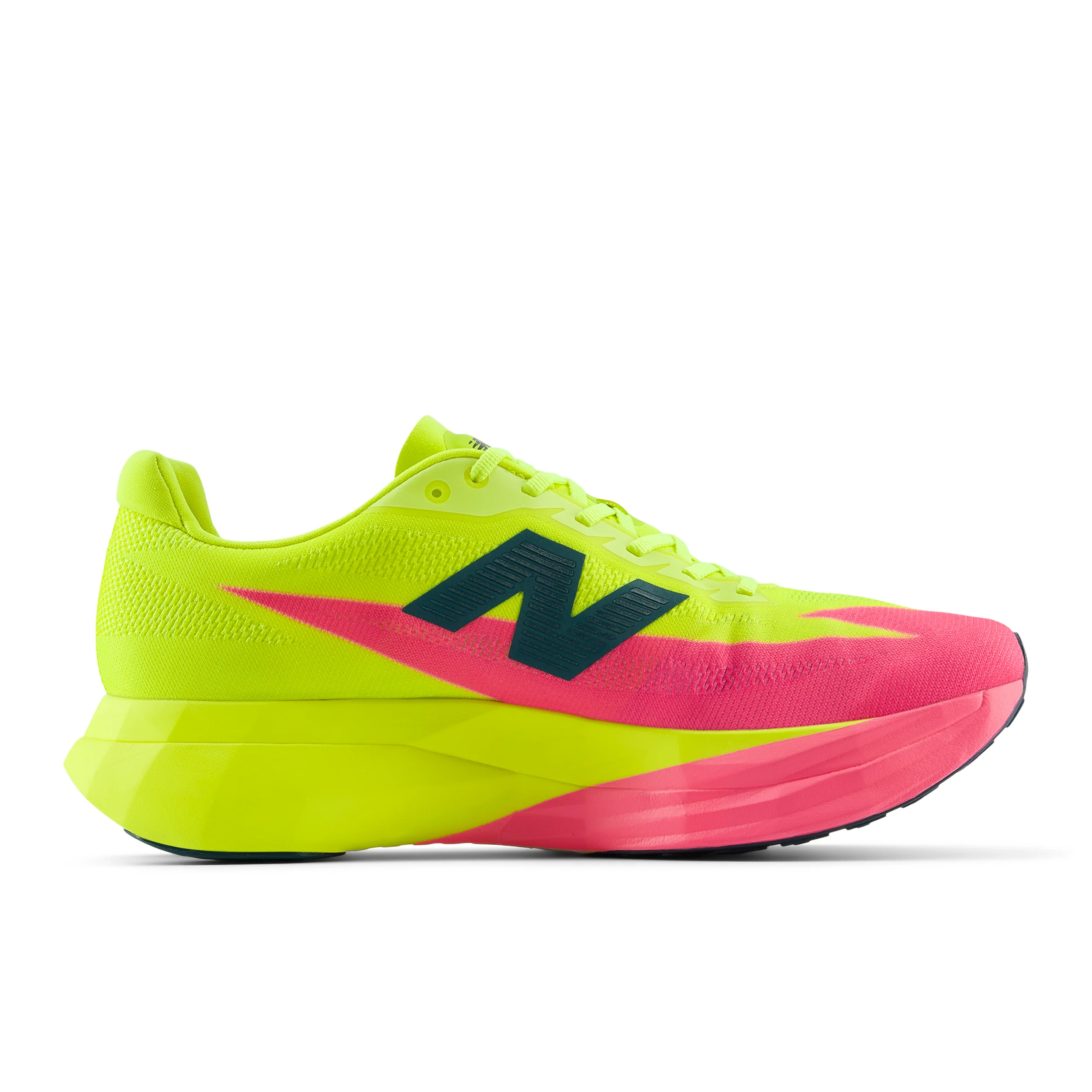 New Balance Womens FuelCell SuperComp Elite V5 London Edition - Pink Heat/Alkaline Green - Neutral - SS26 - Image 5