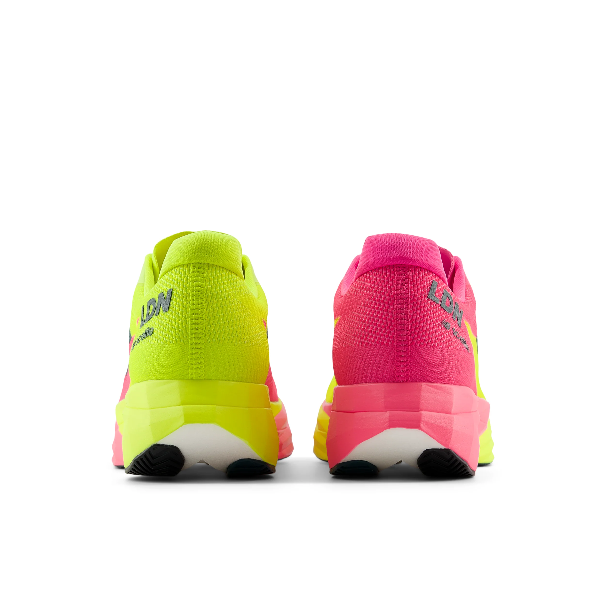 New Balance Womens FuelCell SuperComp Elite V5 London Edition - Pink Heat/Alkaline Green - Neutral - SS26 - Image 8