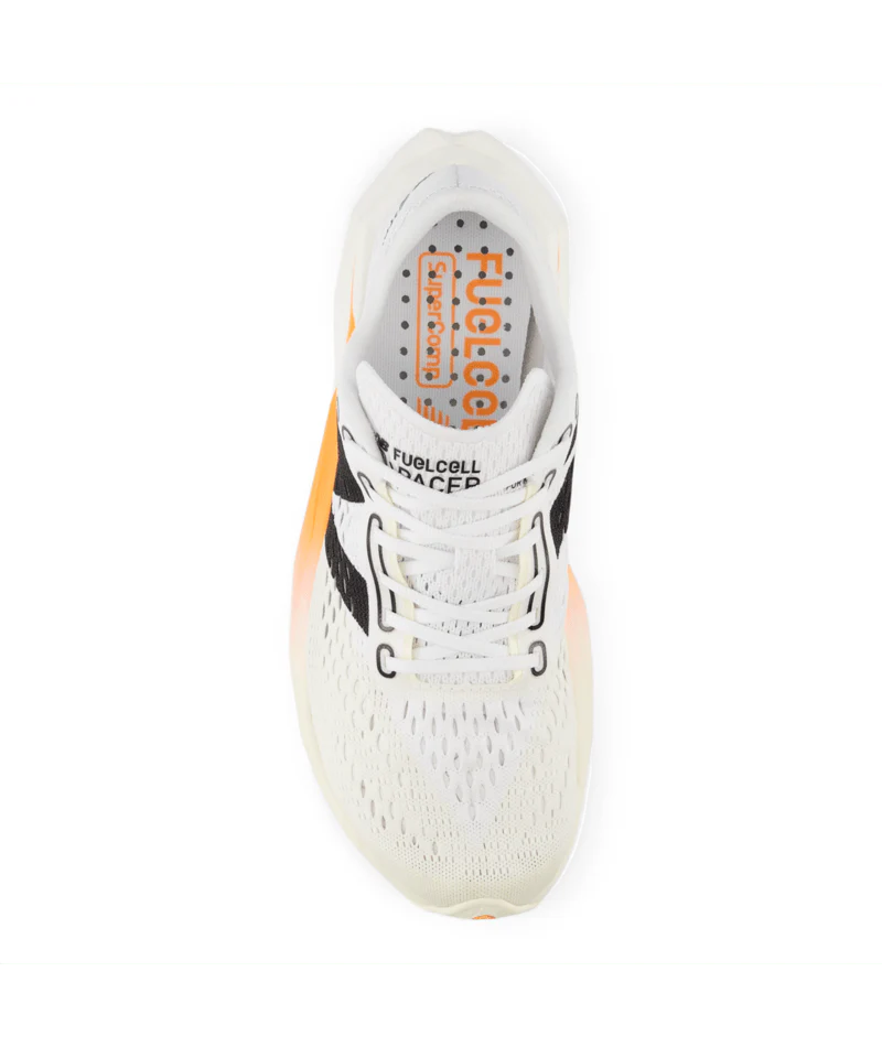 New Balance Womens FuelCell SuperComp Pacer V2 - Hot Mango/Angora/White - Neutral - SS25 - Image 4