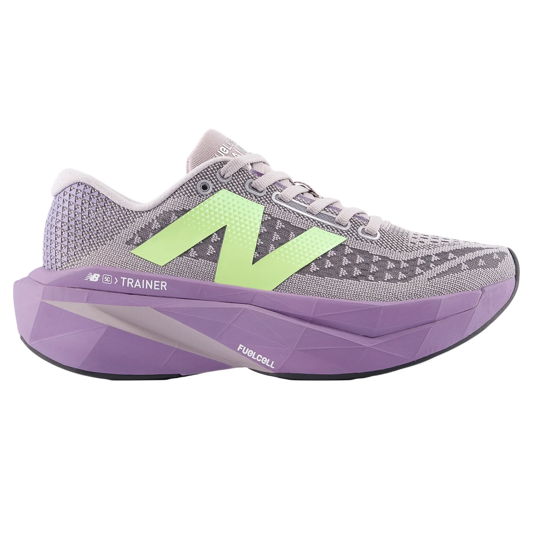 New Balance Womens FuelCell SuperComp Trainer V3 - Truffle Salt/Candied Violet - Neutral - SS26