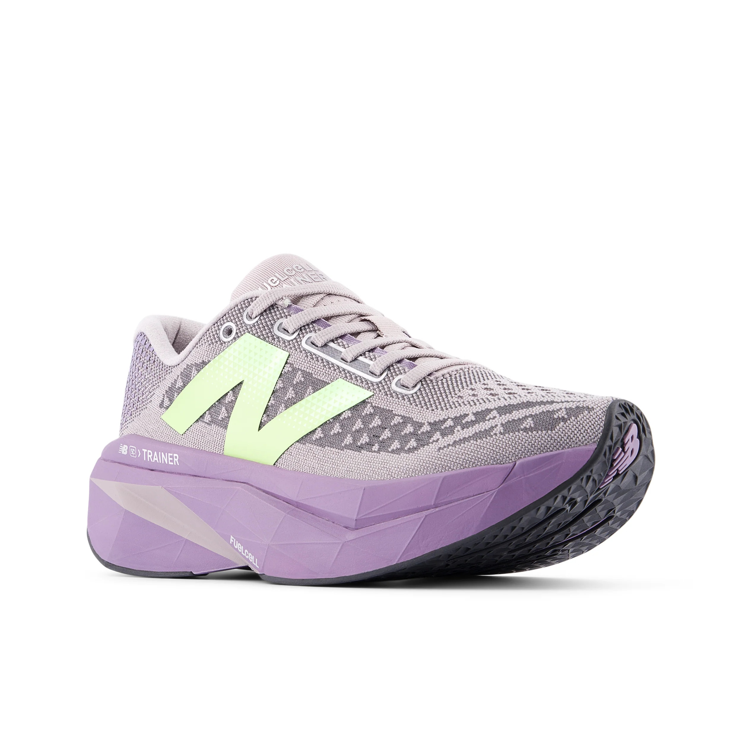 New Balance Womens FuelCell SuperComp Trainer V3 - Truffle Salt/Candied Violet - Neutral - SS26 - Image 4