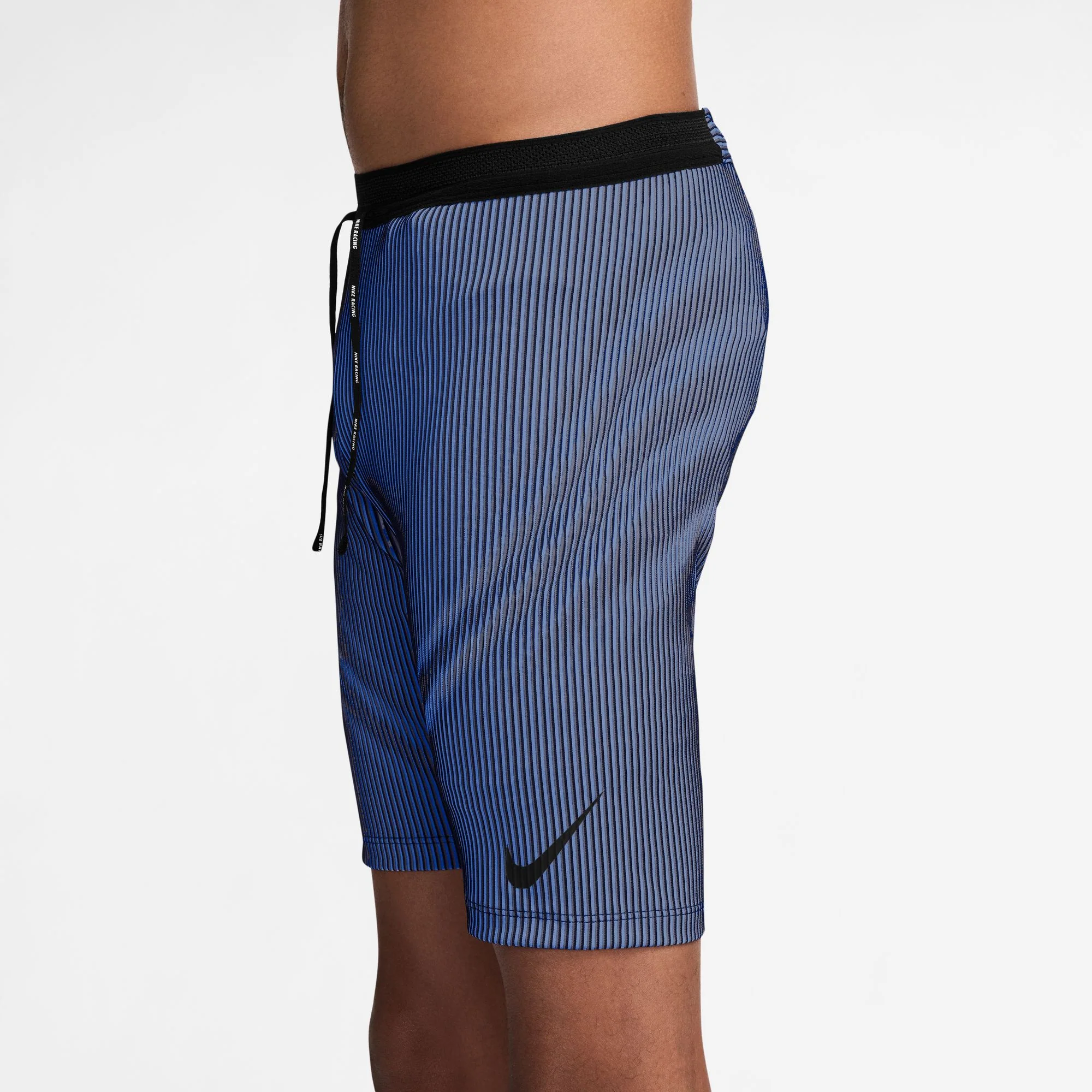 Nike Mens Dri-FIT ADV 1/2 Length AeroSwift Tights - Game Royal/Diffused Blue/Obsidian/Black - Image 3