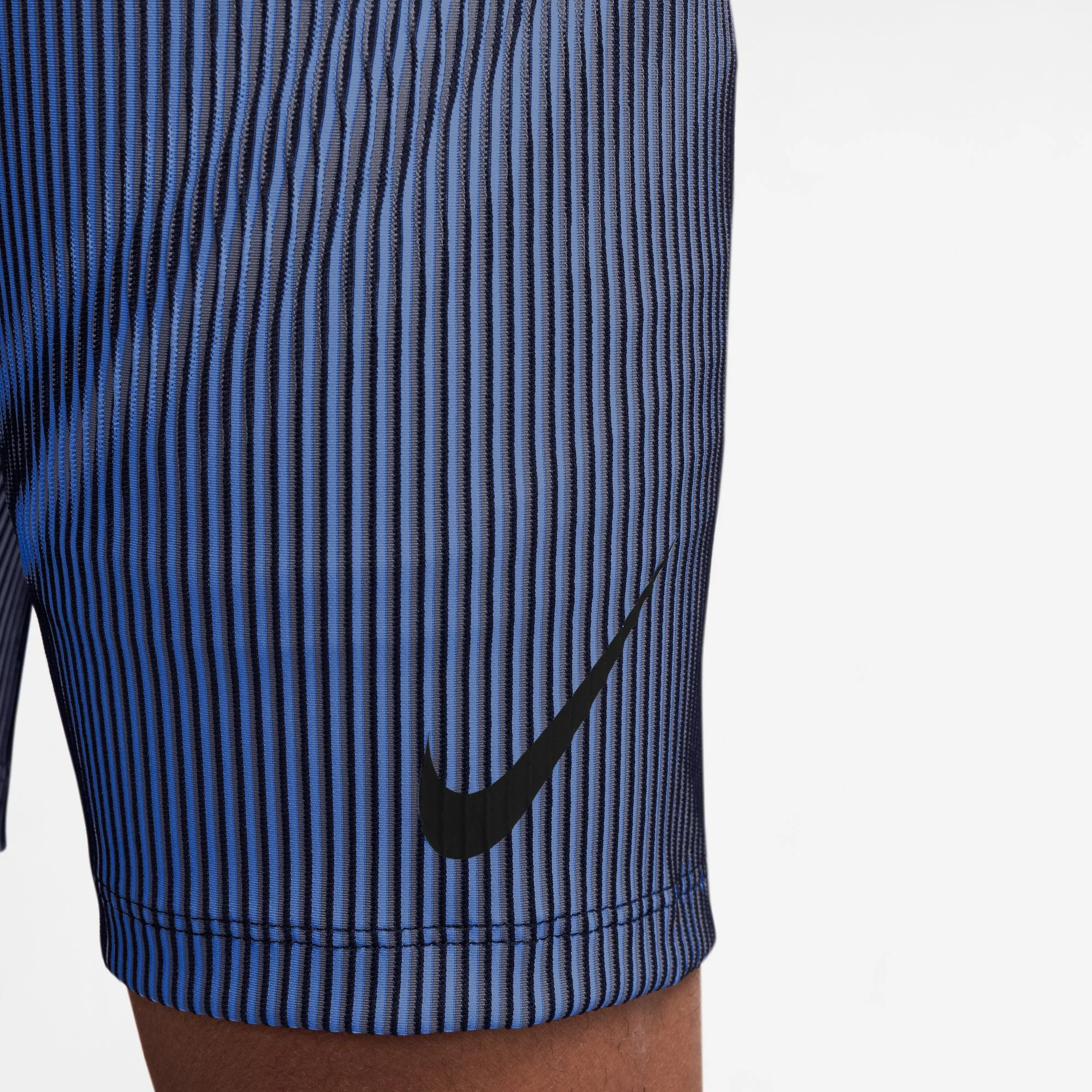 Nike Mens Dri-FIT ADV 1/2 Length AeroSwift Tights - Game Royal/Diffused Blue/Obsidian/Black - Image 4