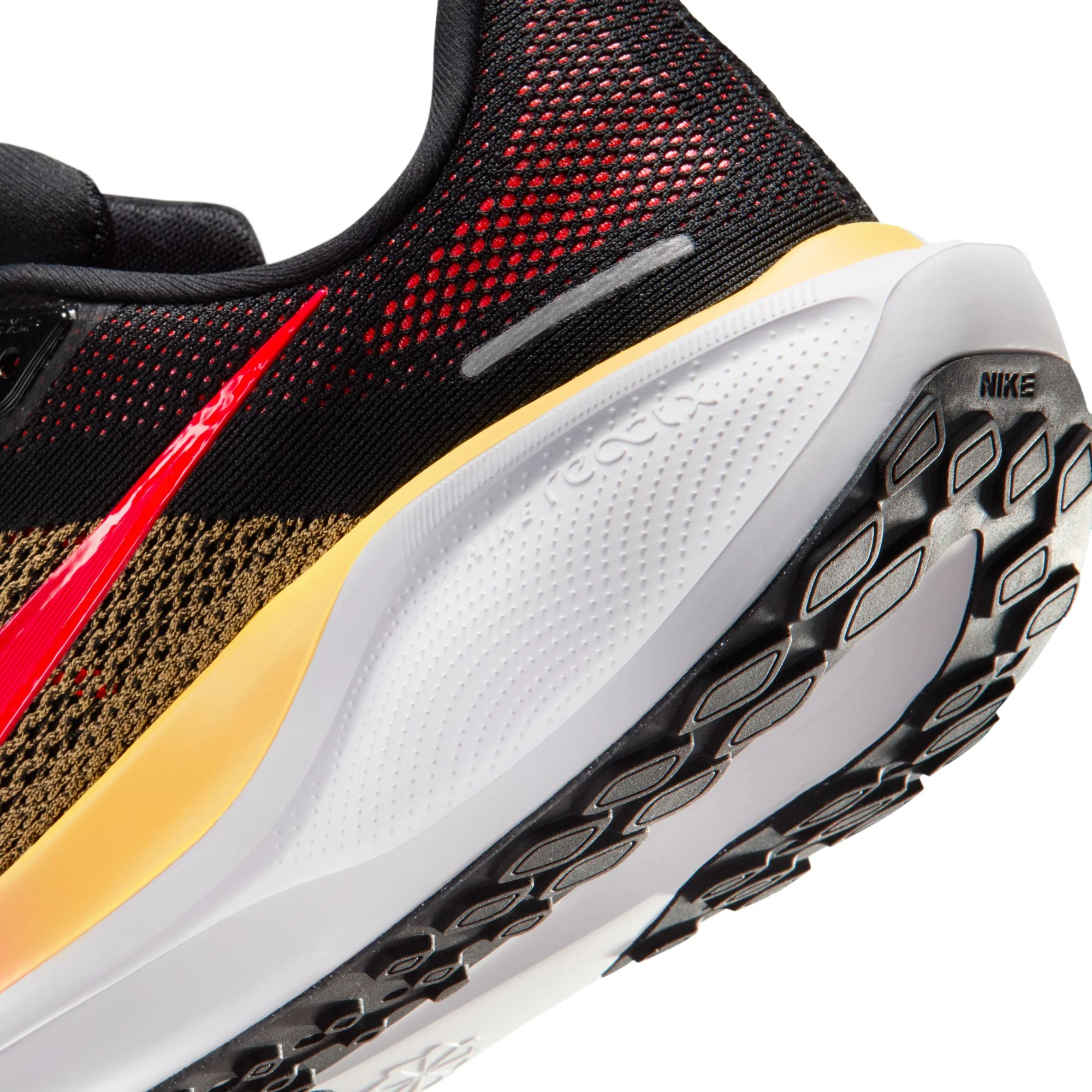 Nike Mens Pegasus 41 - Black/Bright Crimson/Topaz Gold - Neutral - SP26 - Image 11