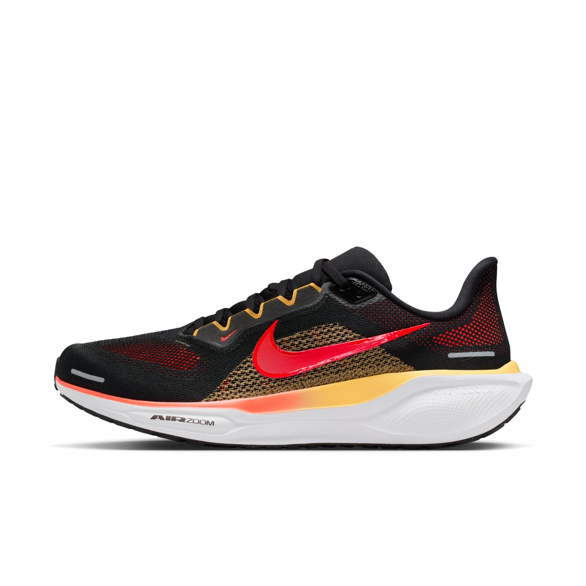 Nike Mens Pegasus 41 - Black/Bright Crimson/Topaz Gold - Neutral - SP26 - Image 5