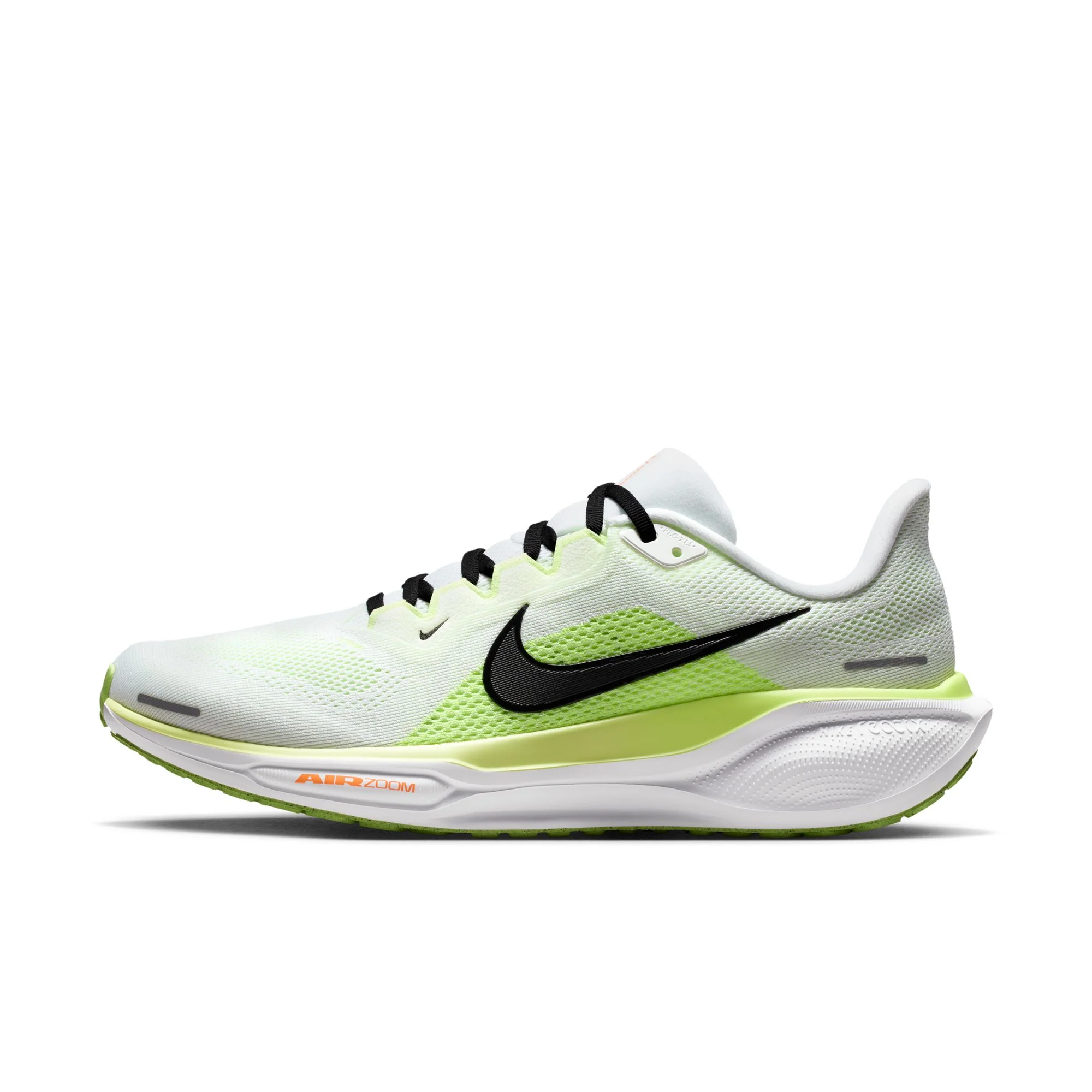 Nike Mens Pegasus 41 - White/Black/Volt Ice/Barely Volt - Neutral - SP26 - Image 3