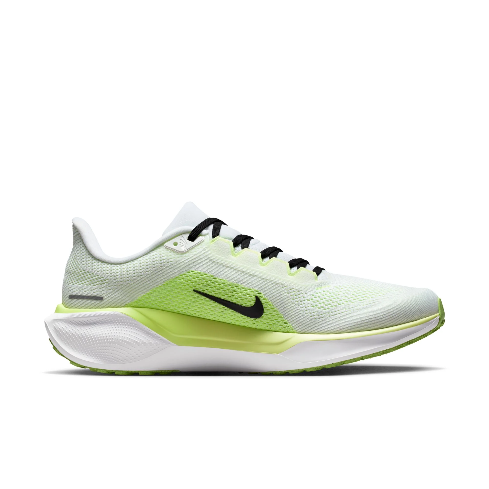 Nike Mens Pegasus 41 - White/Black/Volt Ice/Barely Volt - Neutral - SP26 - Image 5