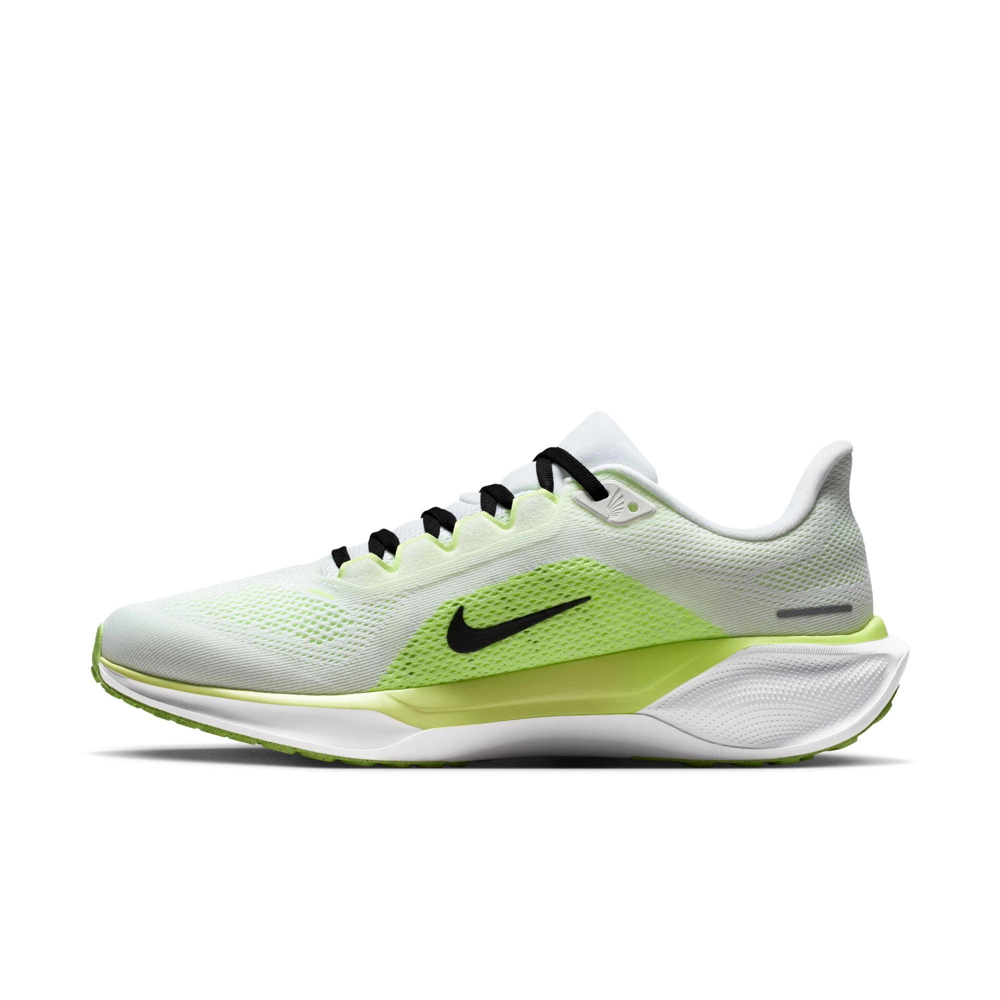 Nike Mens Pegasus 41 - White/Black/Volt Ice/Barely Volt - Neutral - SP26 - Image 7