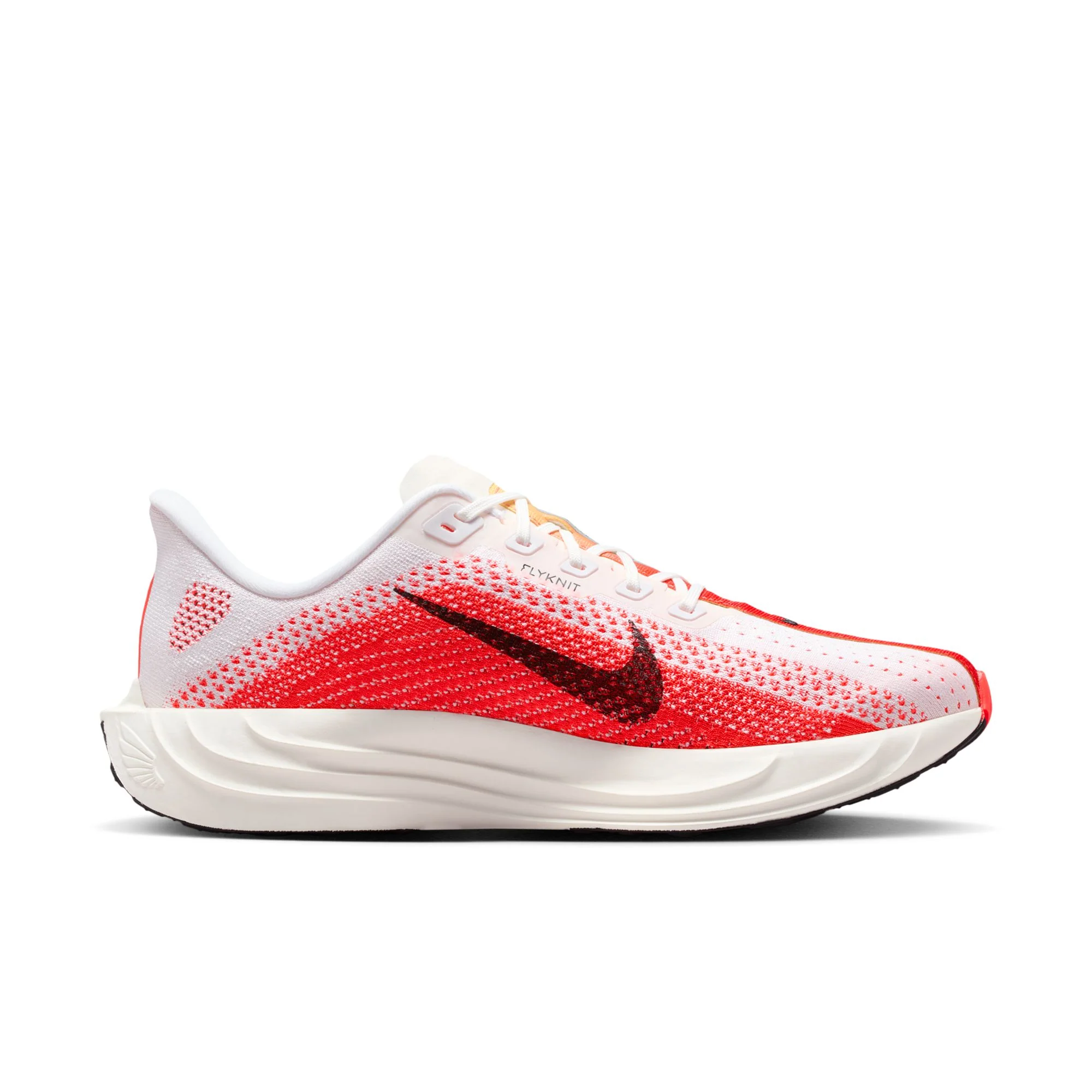 Nike Mens Pegasus Plus - White/Black/Bright Crimson/Topaz Gold - Neutral - SP26 - Image 5