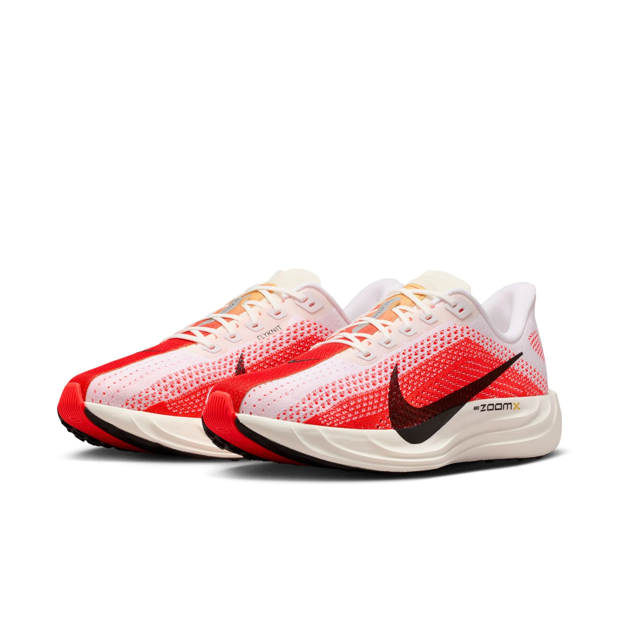 Nike Mens Pegasus Plus - White/Black/Bright Crimson/Topaz Gold - Neutral - SP26 - Image 8