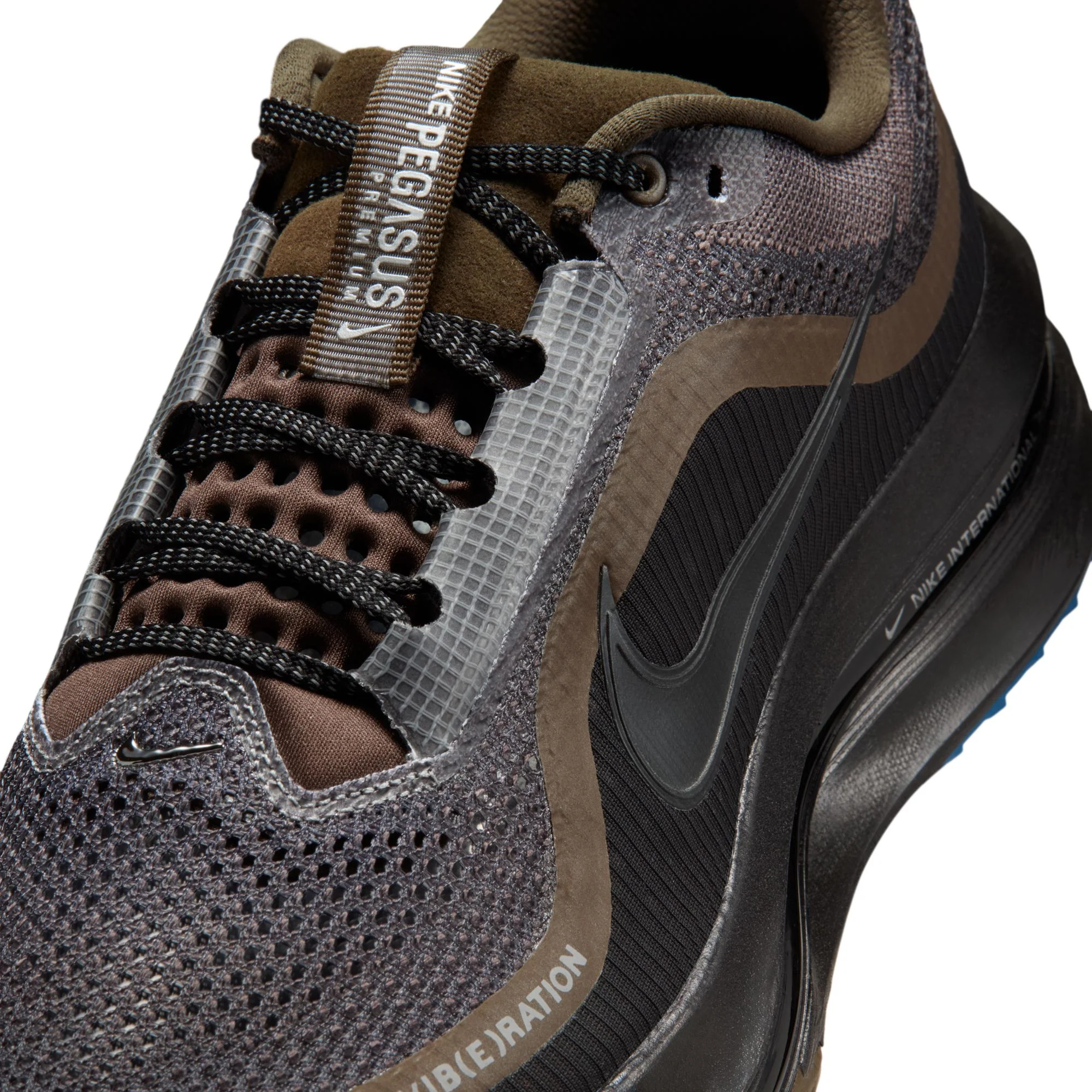 Nike Mens Pegasus Premium - Off Noir/Black/Dark Hazel/Ironstone - Neutral - SP26 - Image 9