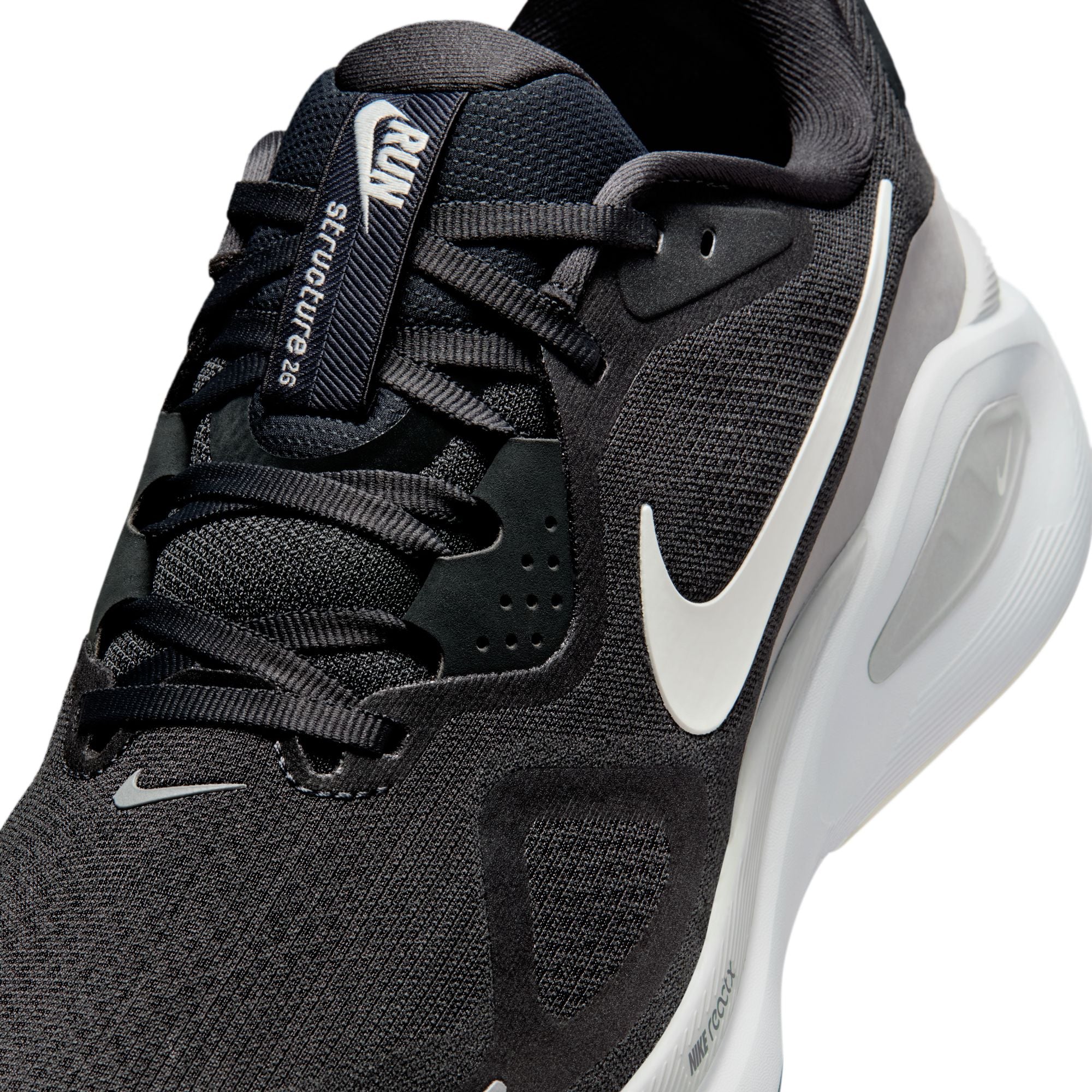 Nike Mens Structure 26 - Anthracite/Light Smoke Grey - Stability - SP26 - Image 10