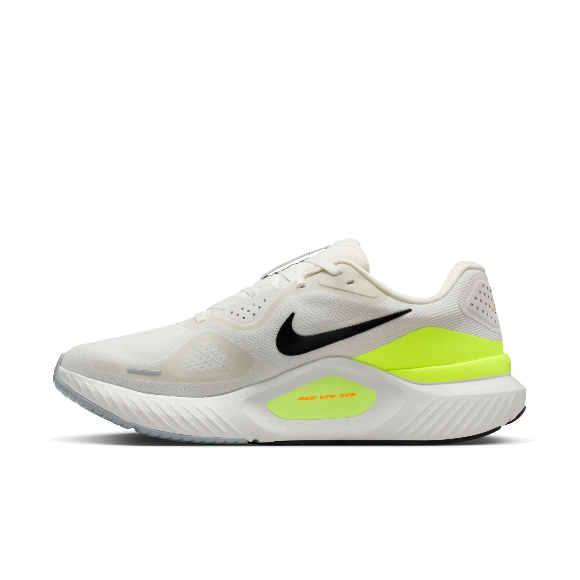 Nike Mens Structure 26 - Summit White/Black/Volt/Total Orange - Stability - SP26 - Image 3