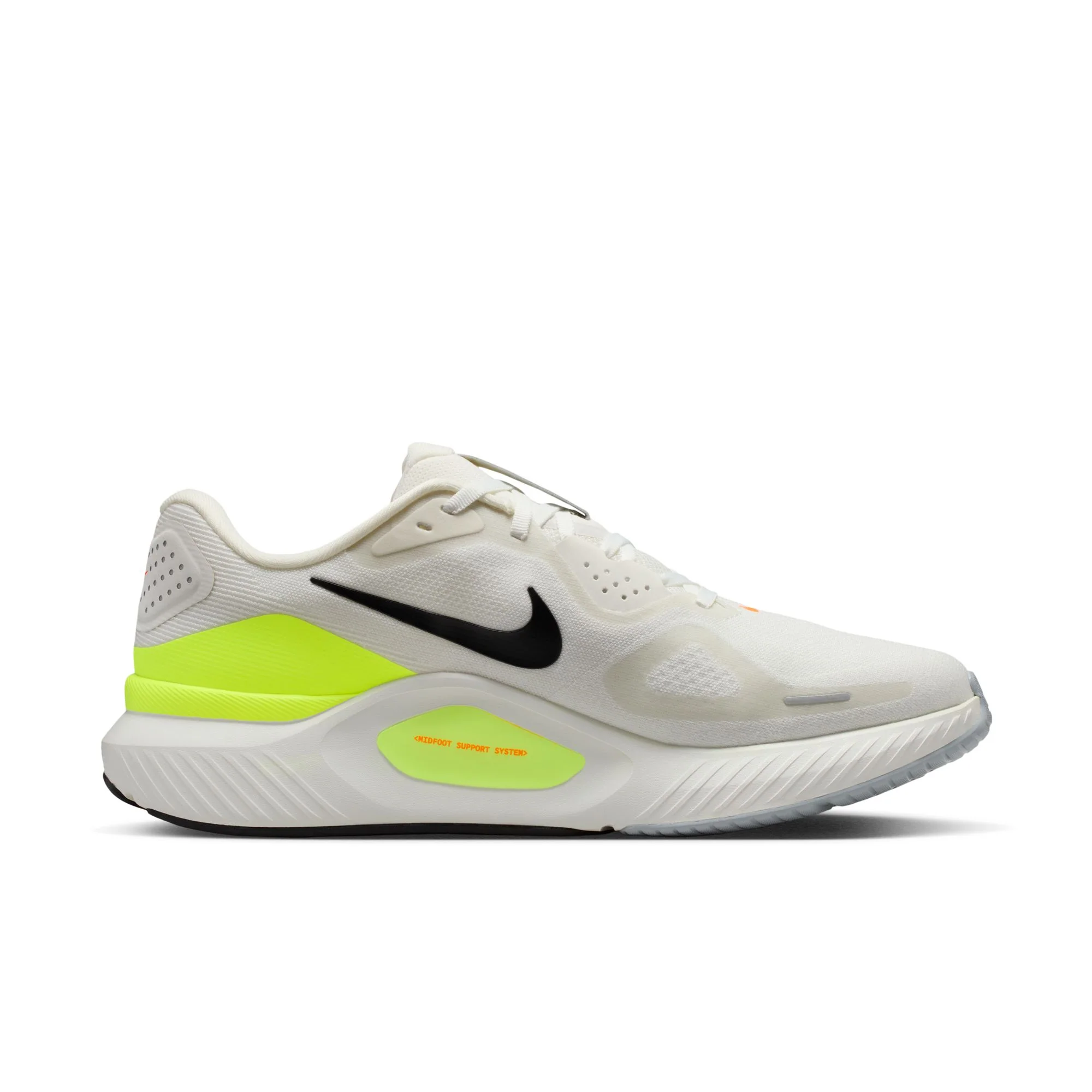 Nike Mens Structure 26 - Summit White/Black/Volt/Total Orange - Stability - SP26 - Image 5