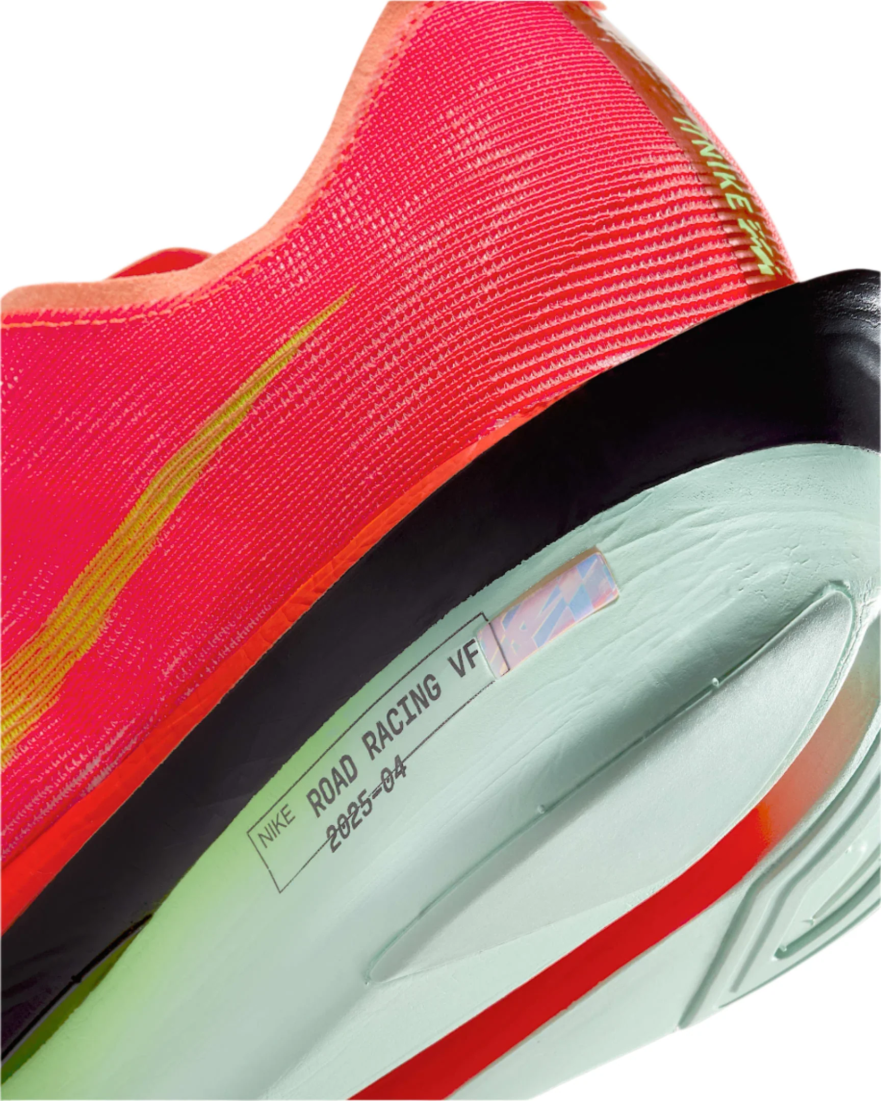 Nike Mens Vaporfly 4 Next% - Bright Crimson/Mint Foam/Lime Blast - Neutral - SP25 - Image 8