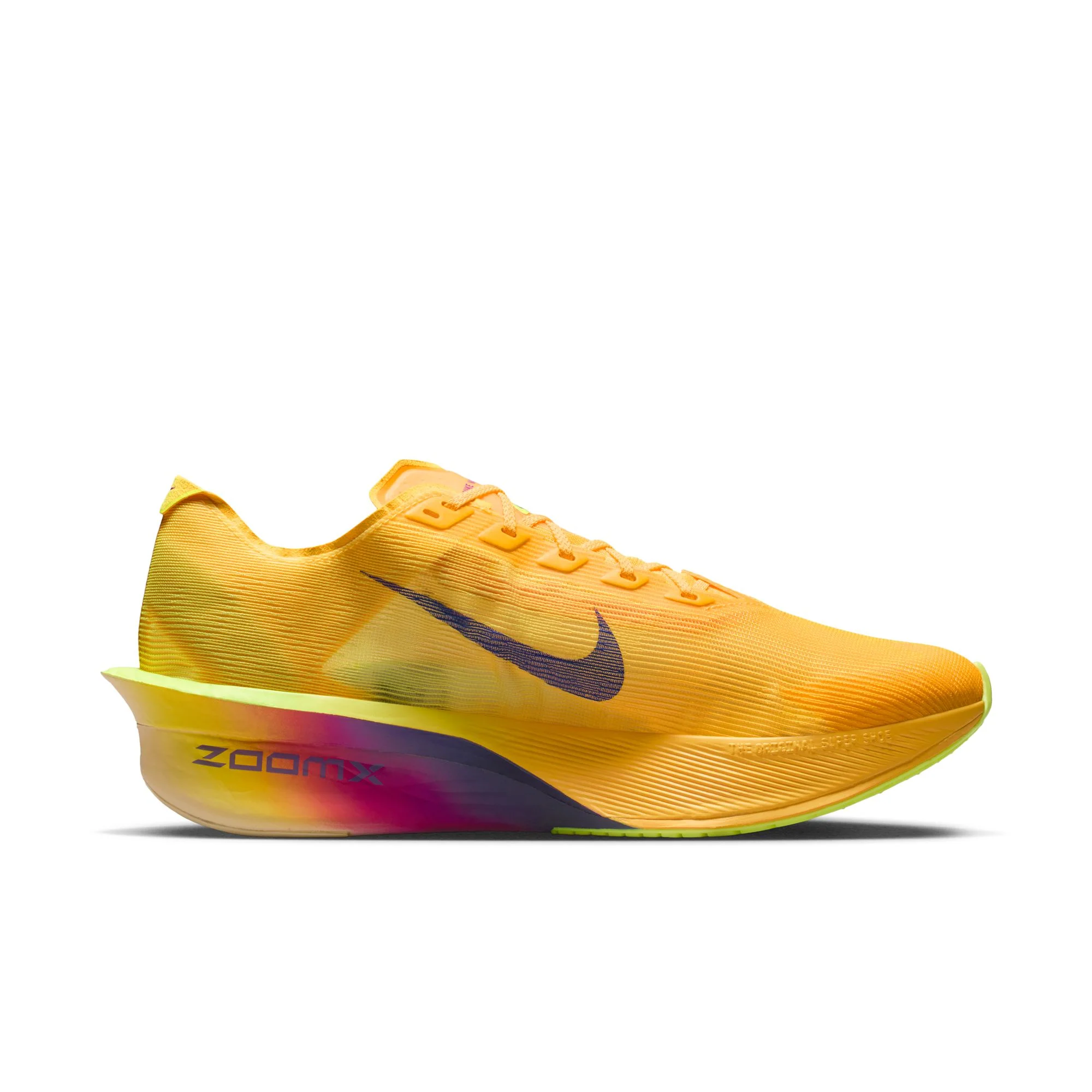 Nike Mens Vaporfly 4 Next% - Citron Pulse/Indigo Burst/Laser Orange - Neutral - SP26 - Image 5