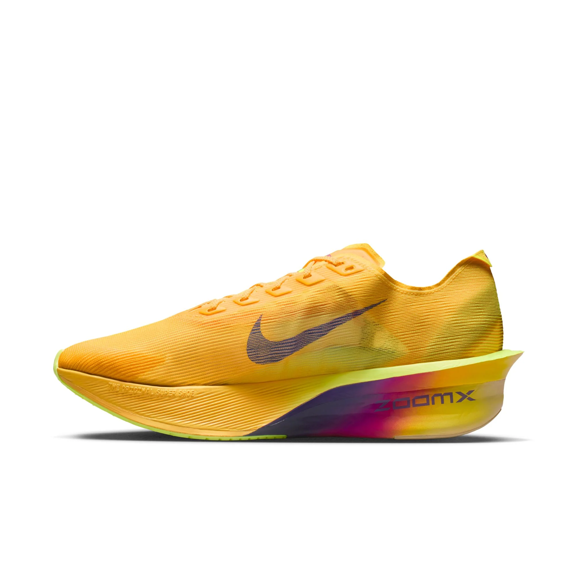 Nike Mens Vaporfly 4 Next% - Citron Pulse/Indigo Burst/Laser Orange - Neutral - SP26 - Image 7