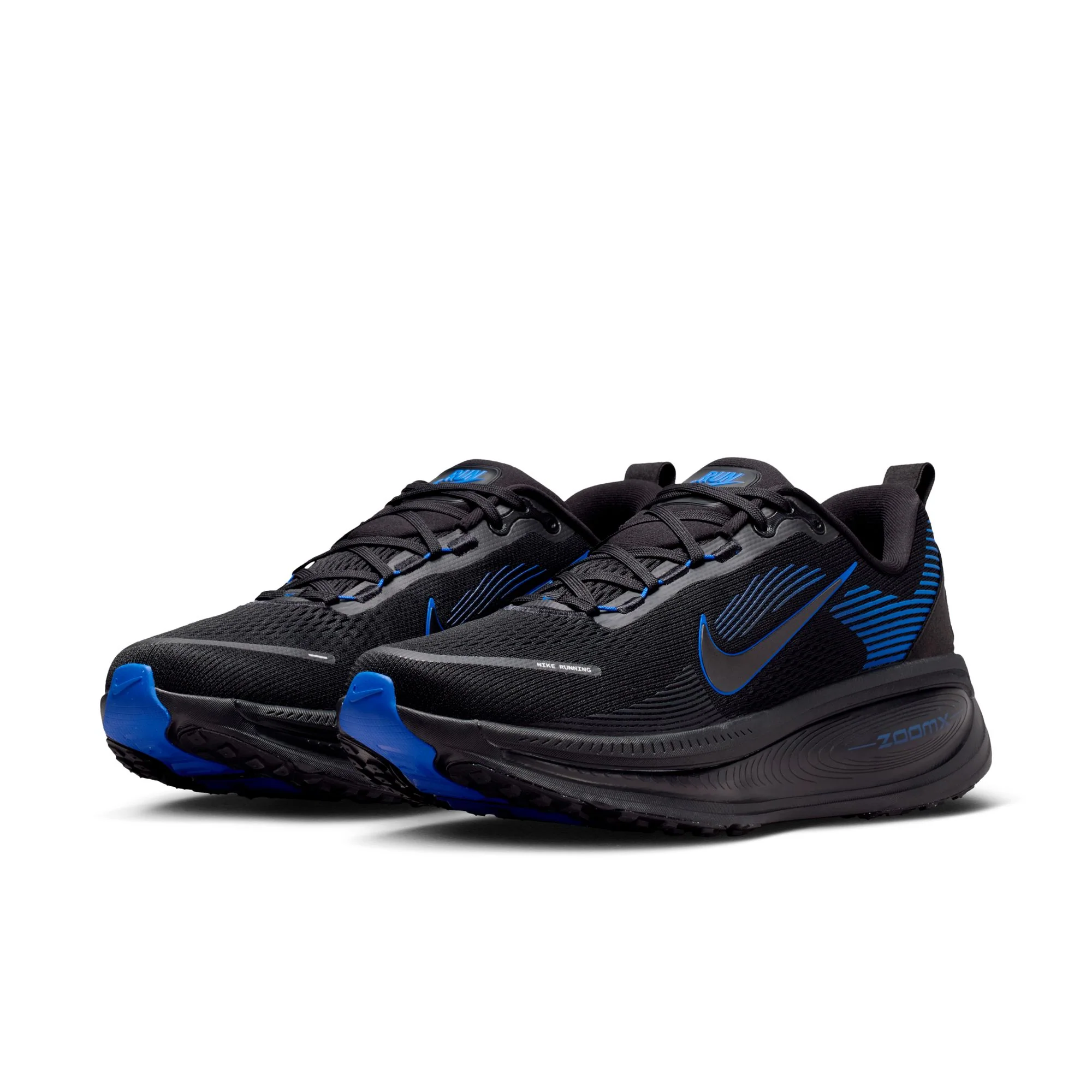 Nike Mens Vomero 18 - Black/Game Royal/Anthracite - Neutral - SP26 - Image 5