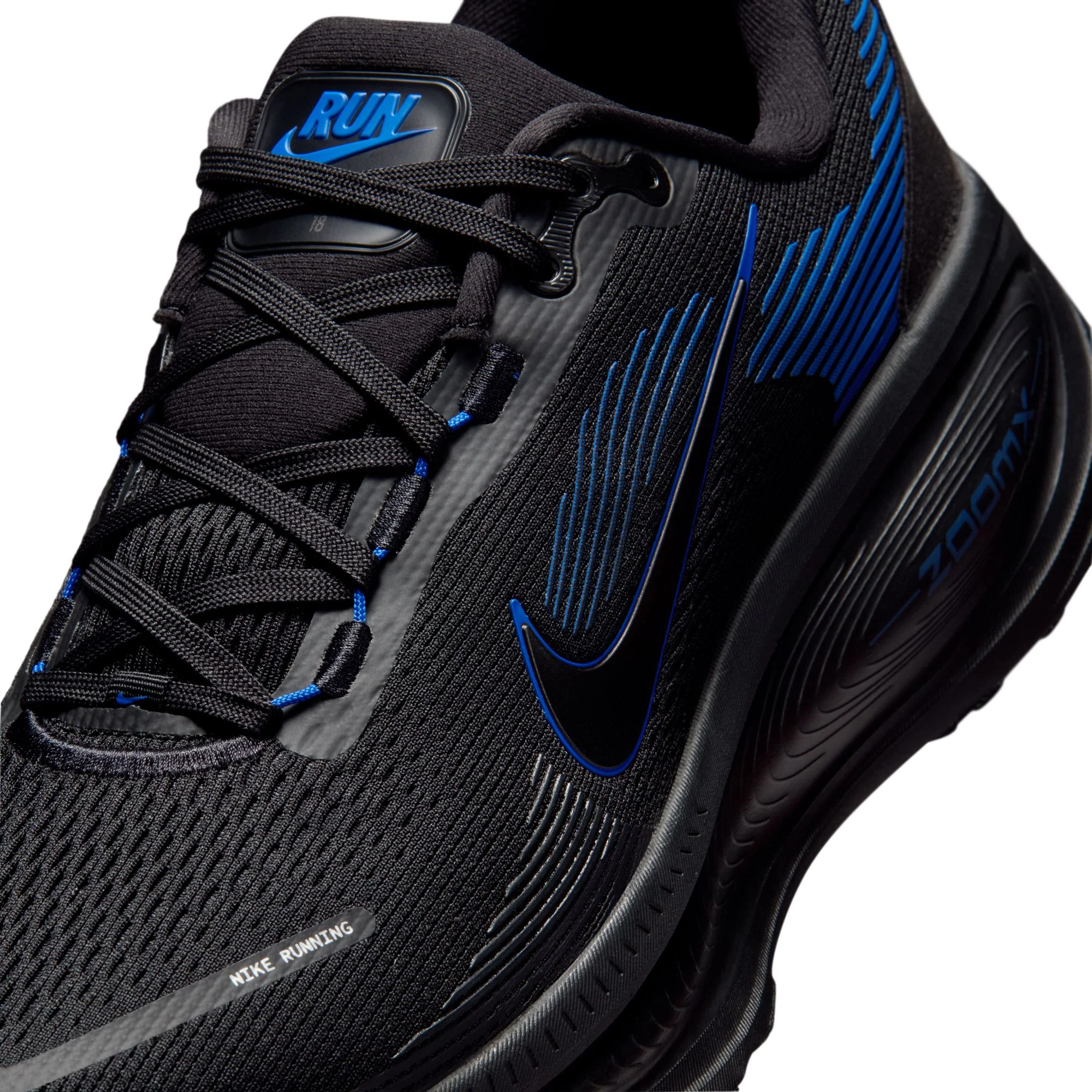Nike Mens Vomero 18 - Black/Game Royal/Anthracite - Neutral - SP26 - Image 9