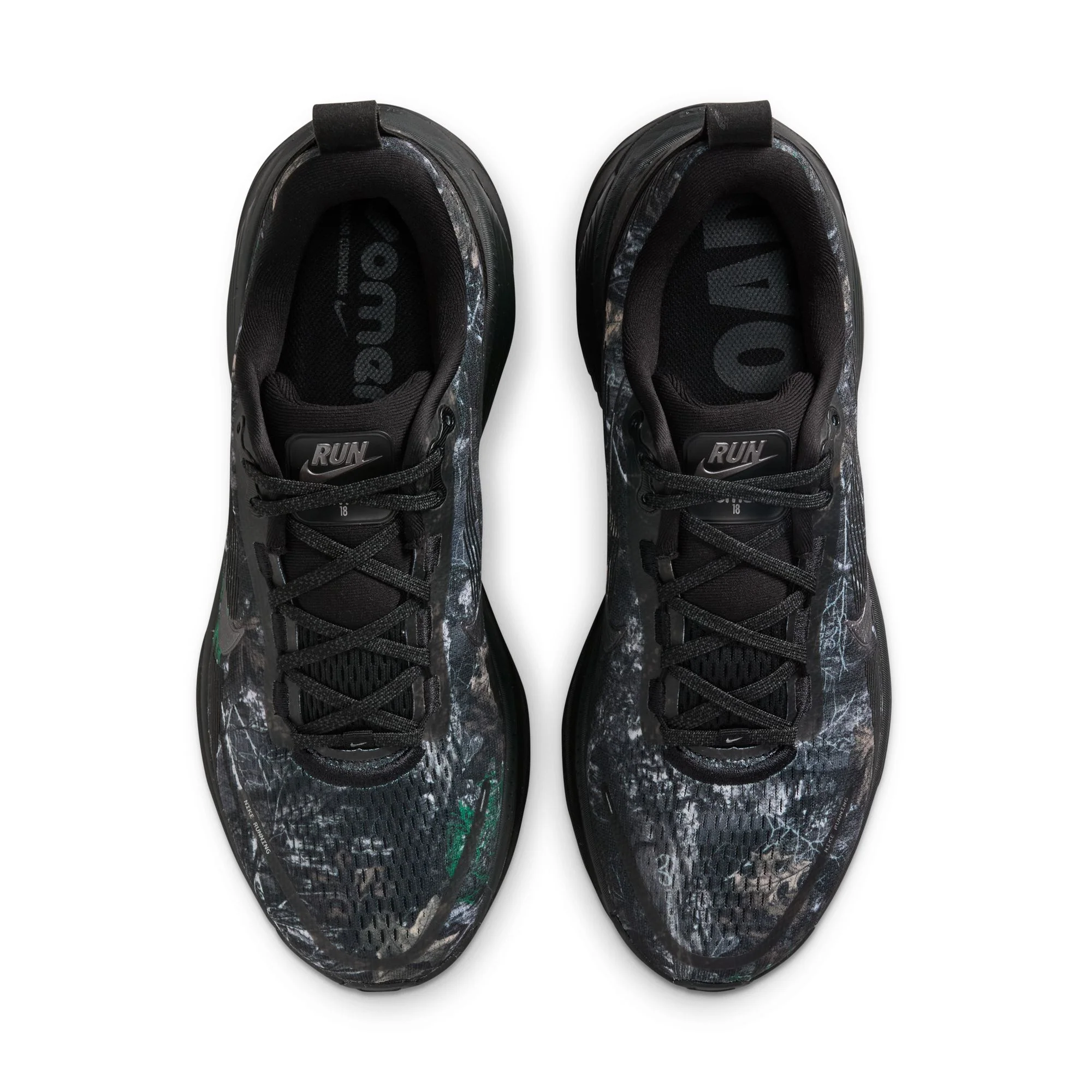 Nike Mens Vomero 18 RealtreeĀ® - Black/Metallic Dark Grey/Dark Smoke Grey - Neutral - SP26 - Image 6
