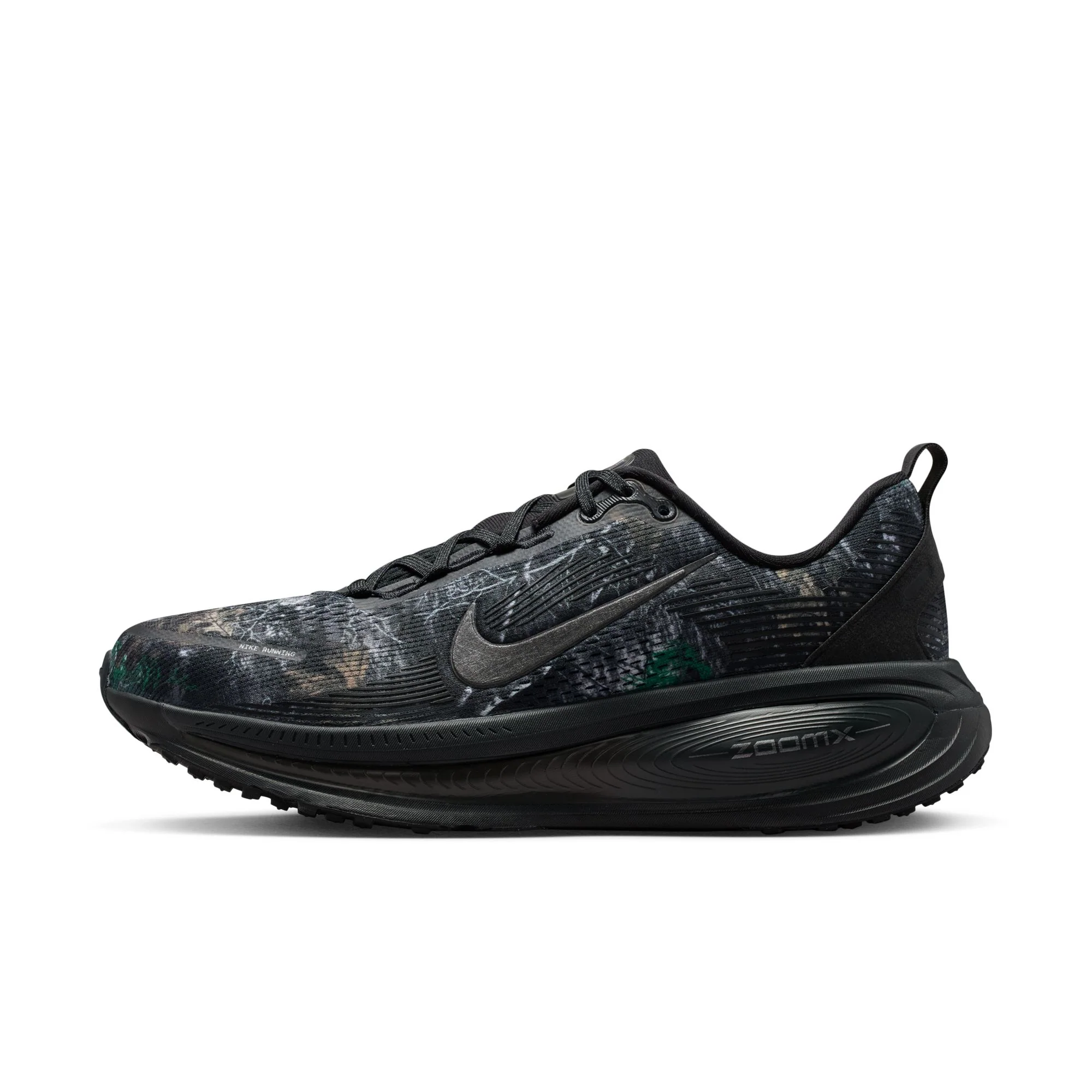 Nike Mens Vomero 18 RealtreeĀ® - Black/Metallic Dark Grey/Dark Smoke Grey - Neutral - SP26 - Image 7