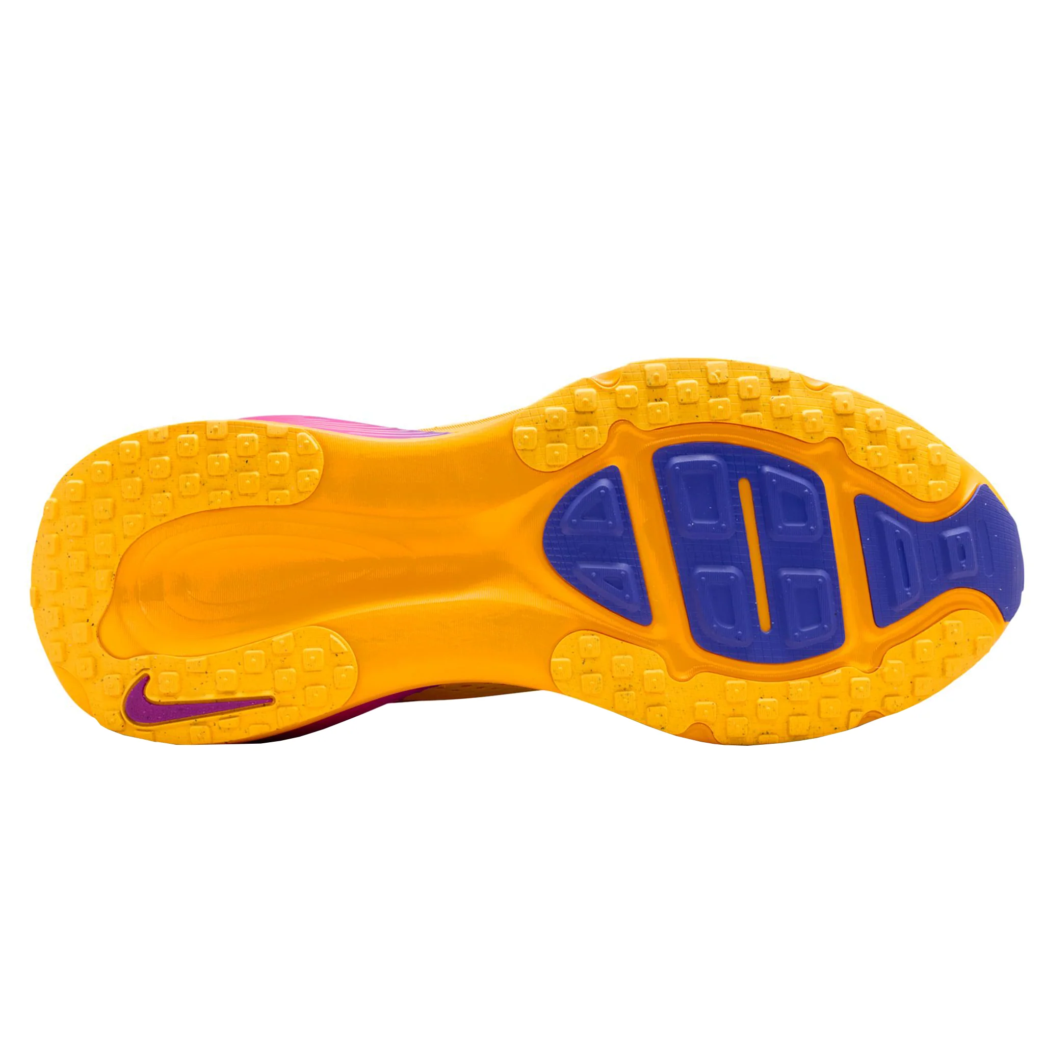 Nike Mens Vomero 18 - Citron Pulse/Blue Void/Laser Orange - Neutral - SP26 - Image 2