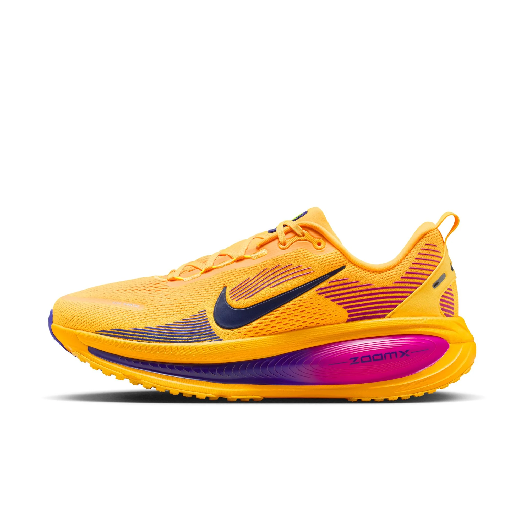 Nike Mens Vomero 18 - Citron Pulse/Blue Void/Laser Orange - Neutral - SP26 - Image 3