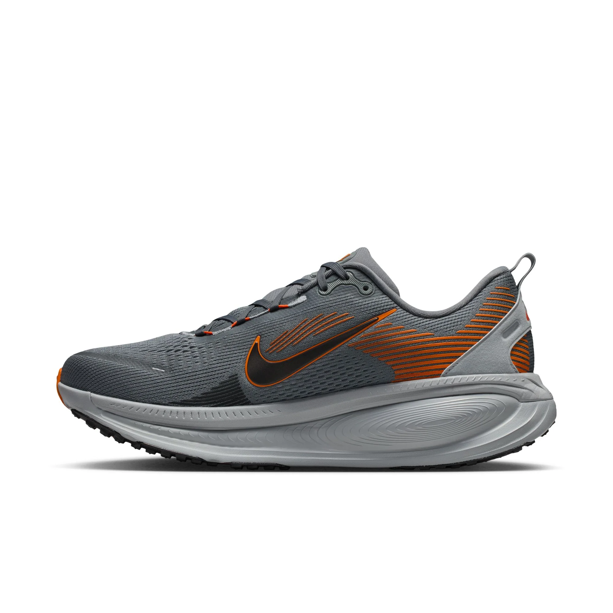 Nike Mens Vomero 18 - Cool Grey/Black/Safety Orange/Wolf Grey - Neutral - SP26 - Image 7