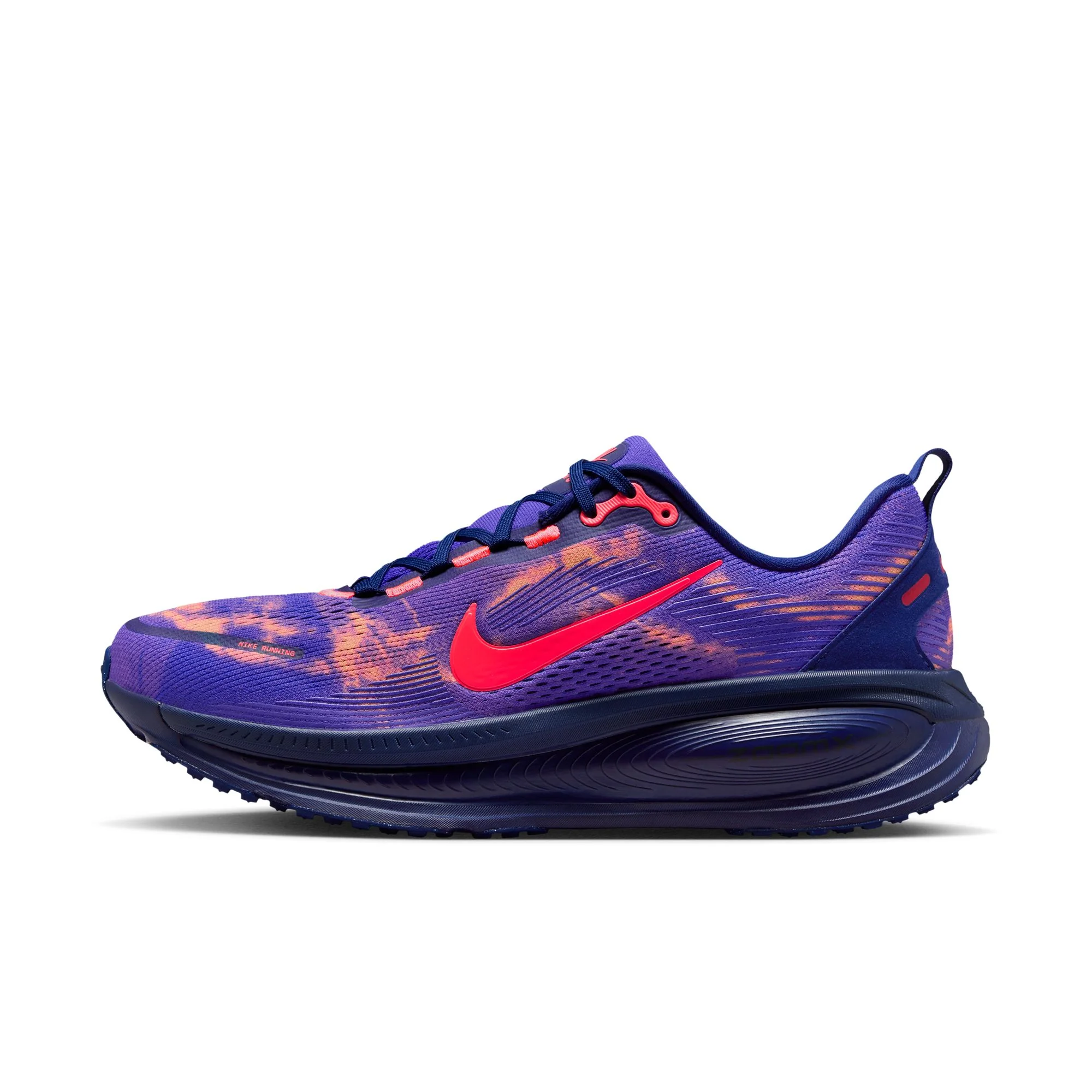 Nike Mens Vomero 18 - Indigo Burst/Hot Lava/Blue Void - Neutral - SP26 - Image 3