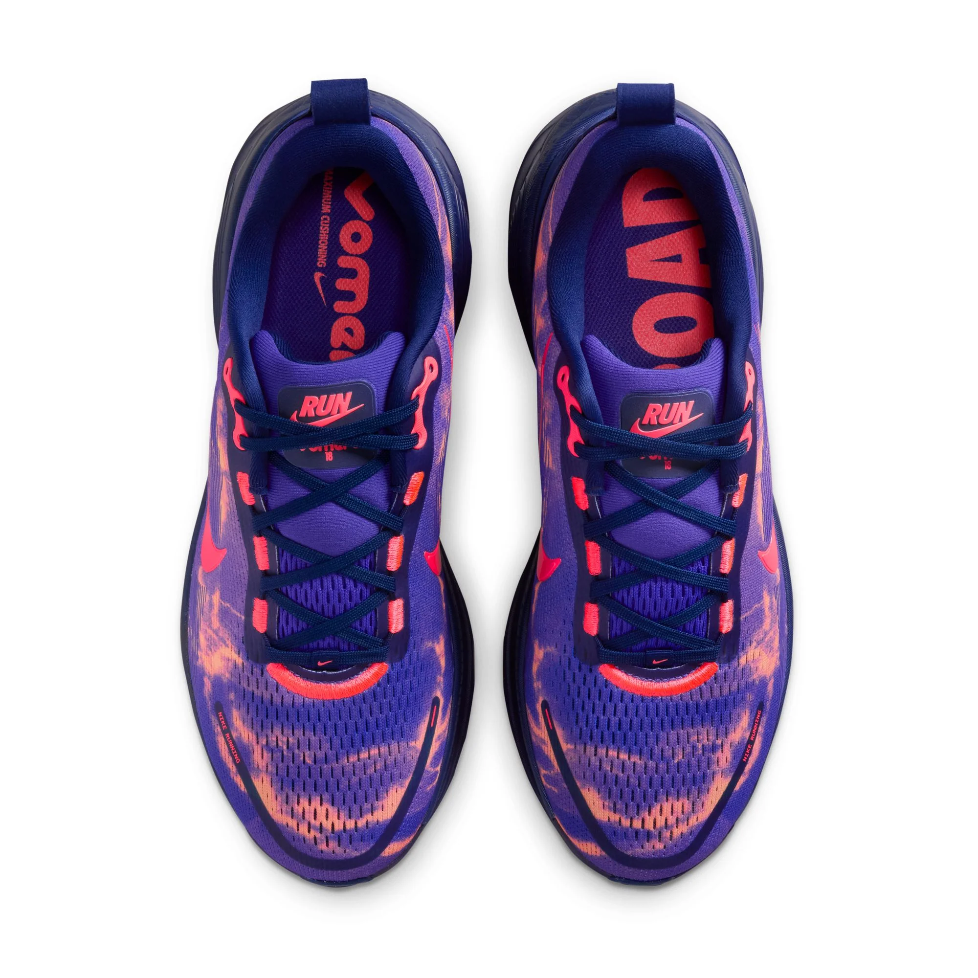 Nike Mens Vomero 18 - Indigo Burst/Hot Lava/Blue Void - Neutral - SP26 - Image 4