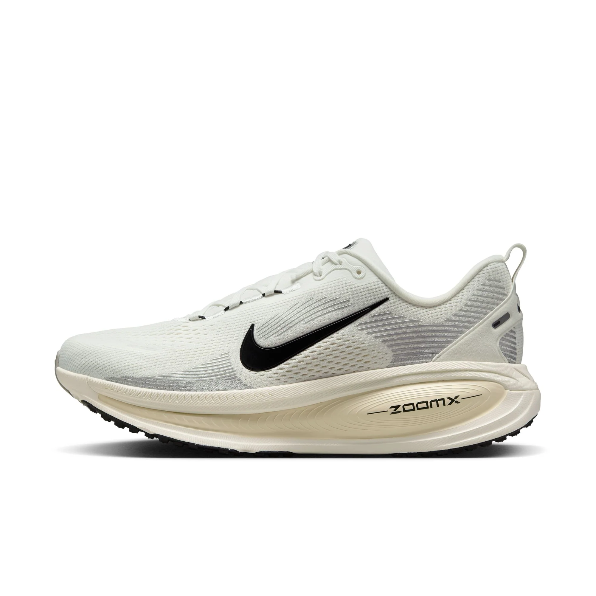 Nike Mens Vomero 18 - Summit White/Black/Coconut Milk - Neutral - SP25 - Image 6
